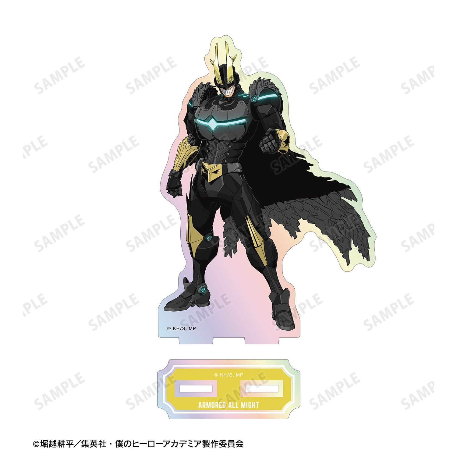 アニメ『僕のヒーローアカデミア』 アーマード・オールマイト オーロラアクリルスタンド 画像 3 | AniSmile