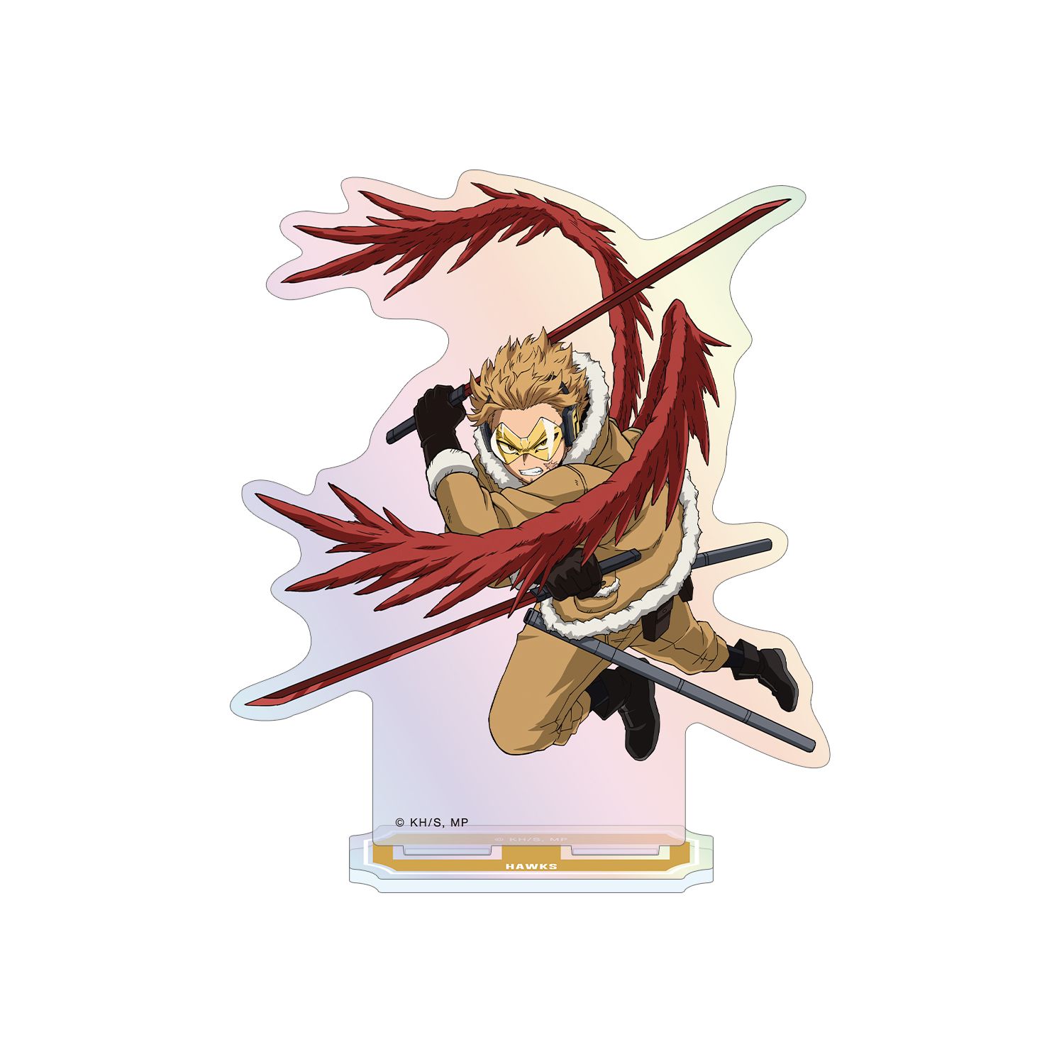 アニメ『僕のヒーローアカデミア』 ホークス オーロラアクリルスタンド - 公式商品画像 | AniSmile