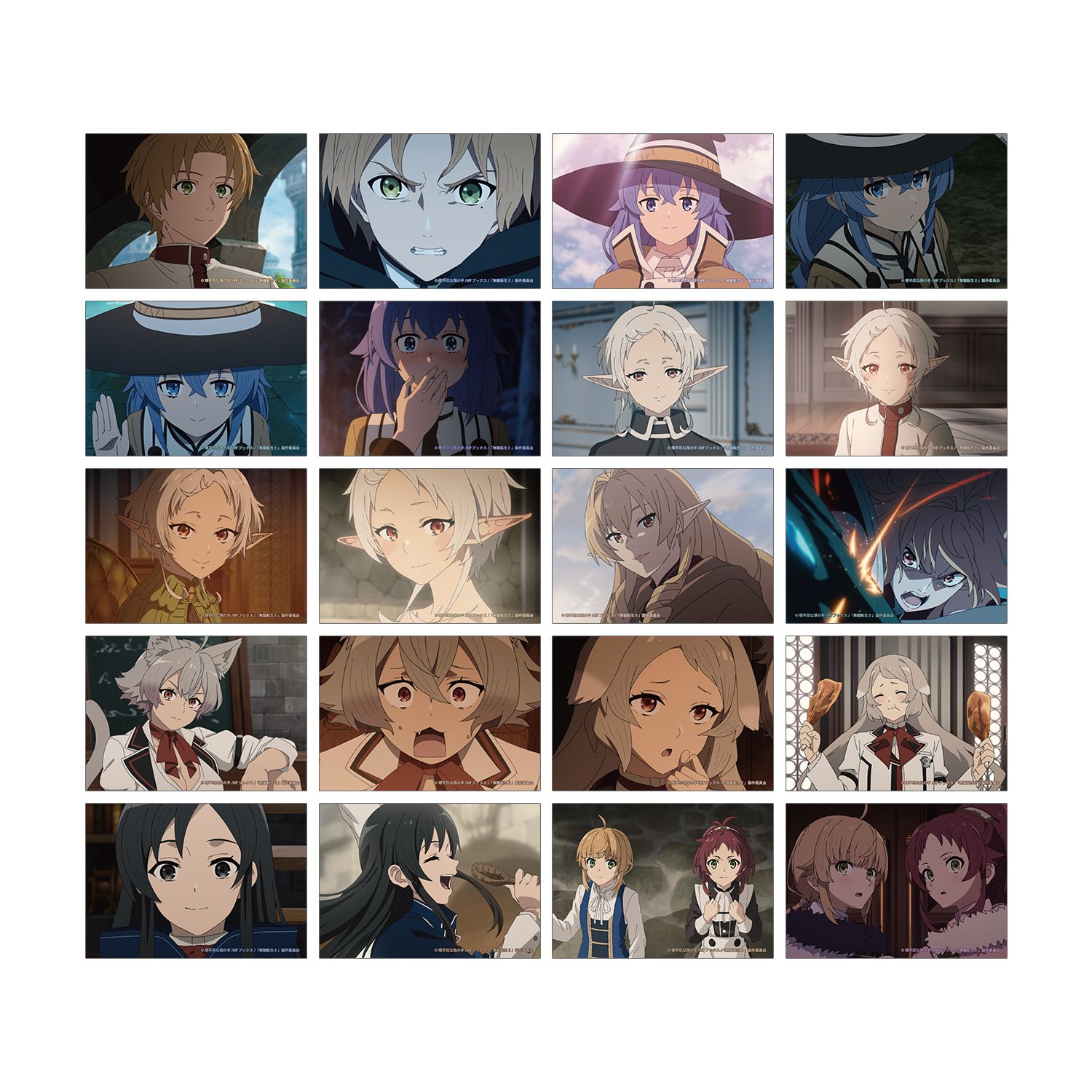アニメ「無職転生Ⅱ ～異世界行ったら本気だす～」 トレーディング場面写ブロマイド vol.2(単位/単品) - AniSmile