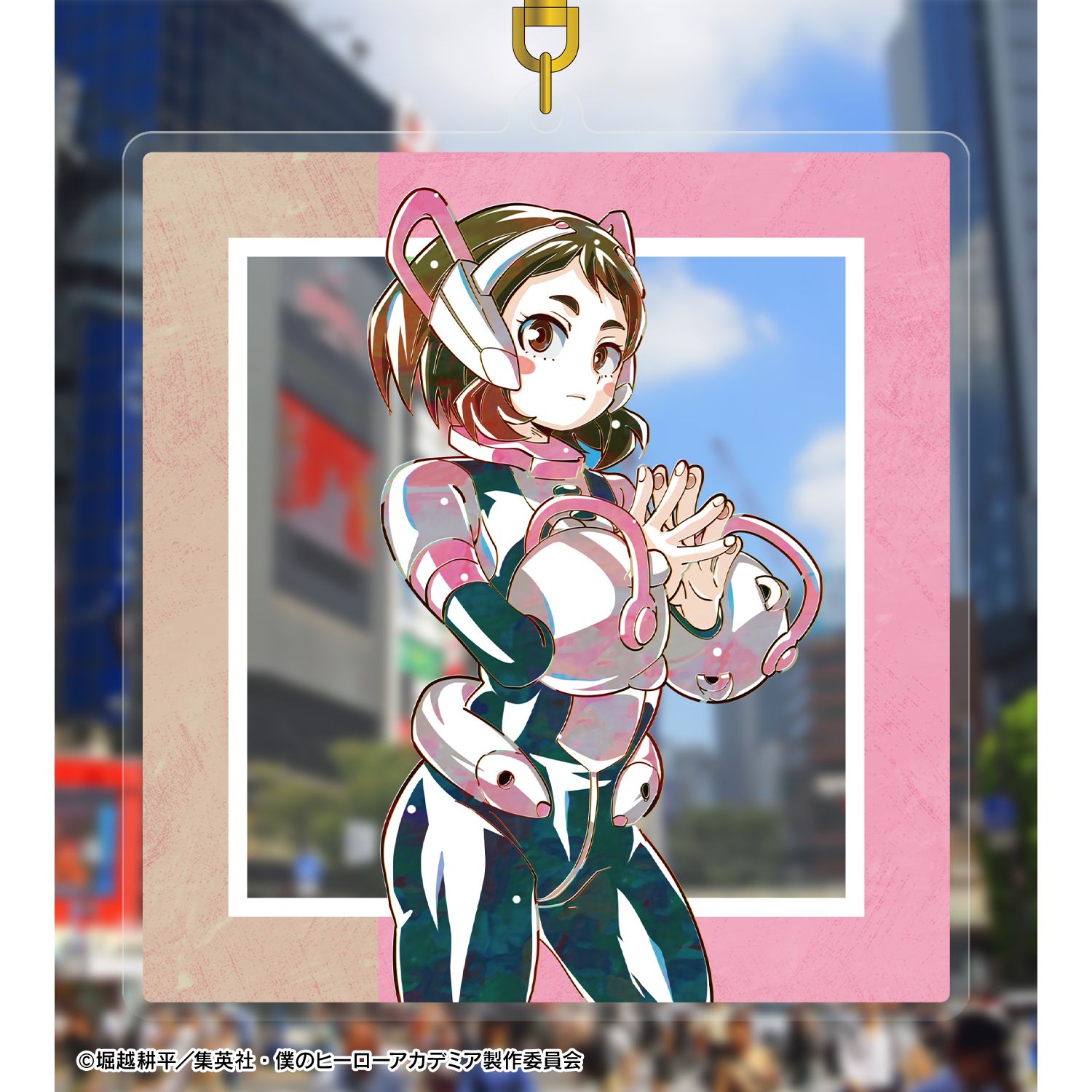 アニメ『僕のヒーローアカデミア』 麗日お茶子 Ani-Art 第9弾 BIGアクリルキーホルダー 画像 3 | AniSmile