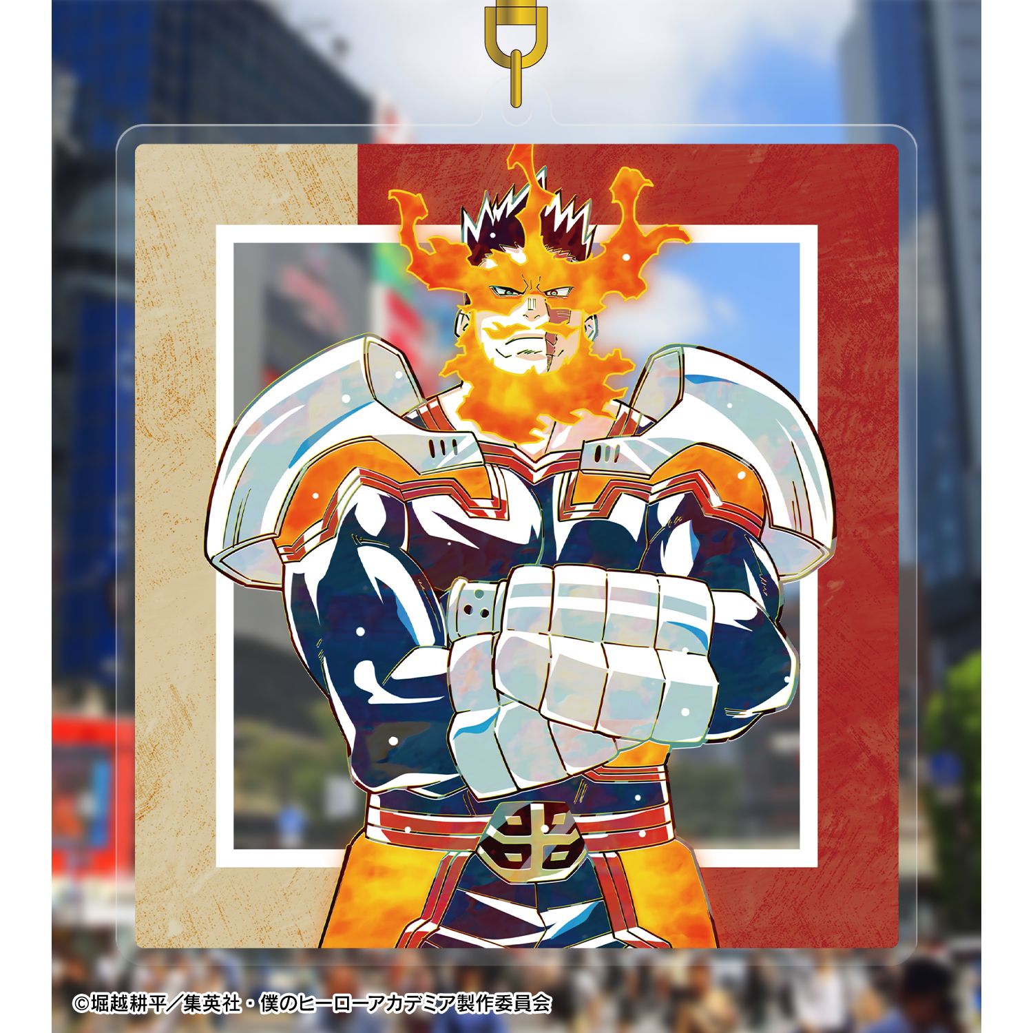 アニメ『僕のヒーローアカデミア』 エンデヴァー Ani-Art 第9弾 BIGアクリルキーホルダー 画像 3 | AniSmile