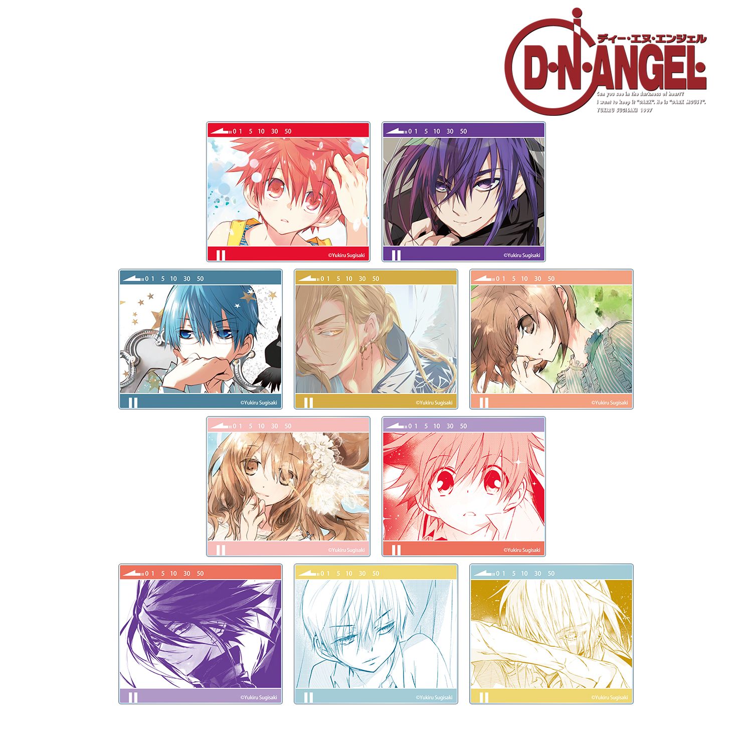 D・N・ANGEL トレーディングテレフォンカード風原作イラストアクリルカード(単位/単品) Image 2 | AniSmile