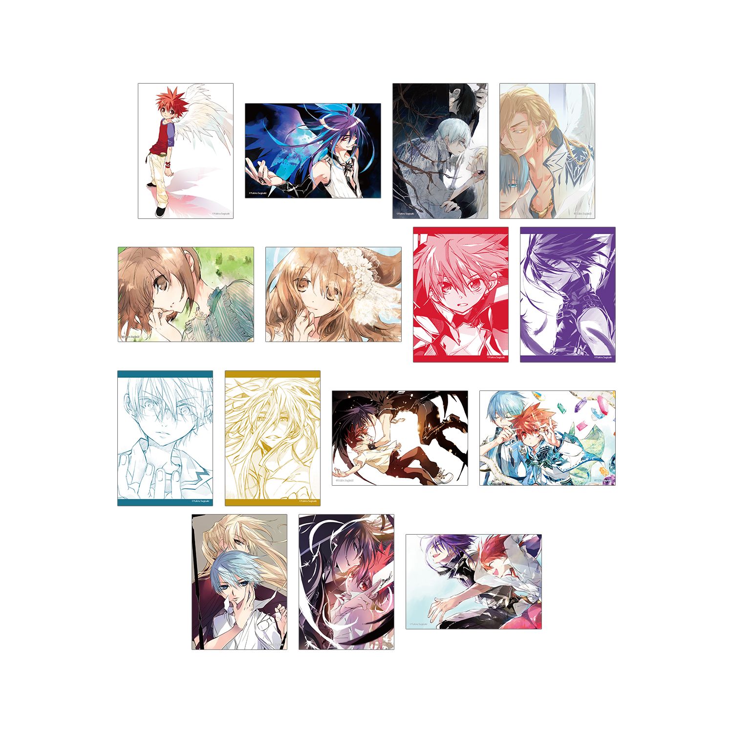 D・N・ANGEL トレーディング原作イラストブロマイド(単位/単品) - AniSmile