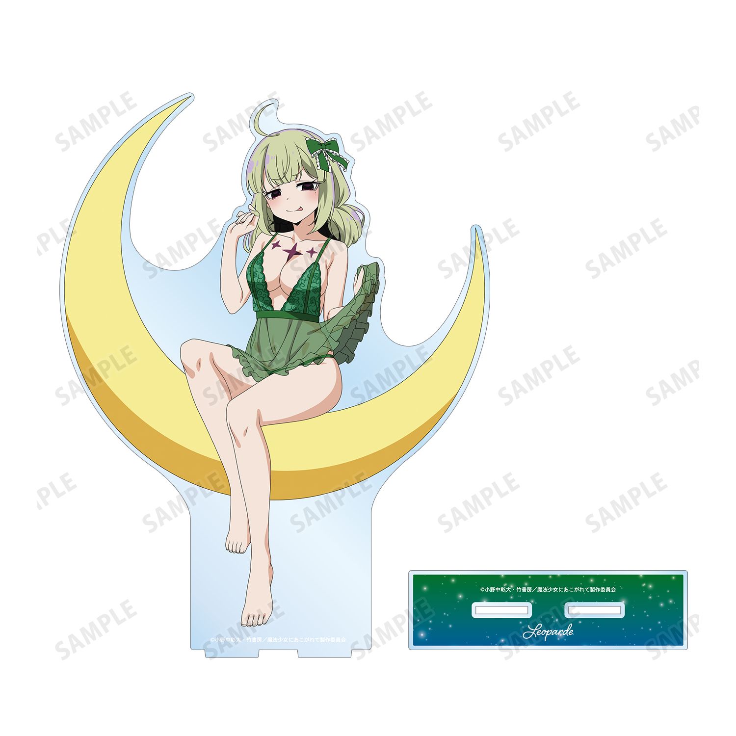 TVアニメ「魔法少女にあこがれて」 描き下ろし レオパルト ムーンナイトver. 特大アクリルスタンド Image 3 | AniSmile