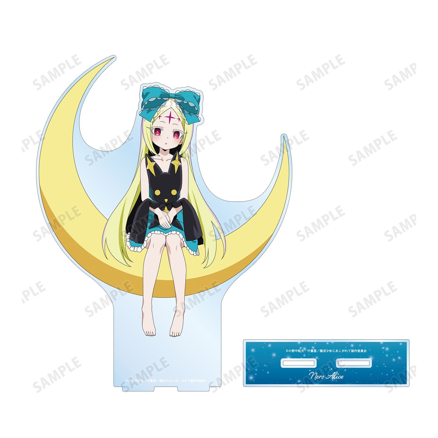 TVアニメ「魔法少女にあこがれて」 描き下ろし ネロアリス ムーンナイトver. 特大アクリルスタンド Image 3 | AniSmile
