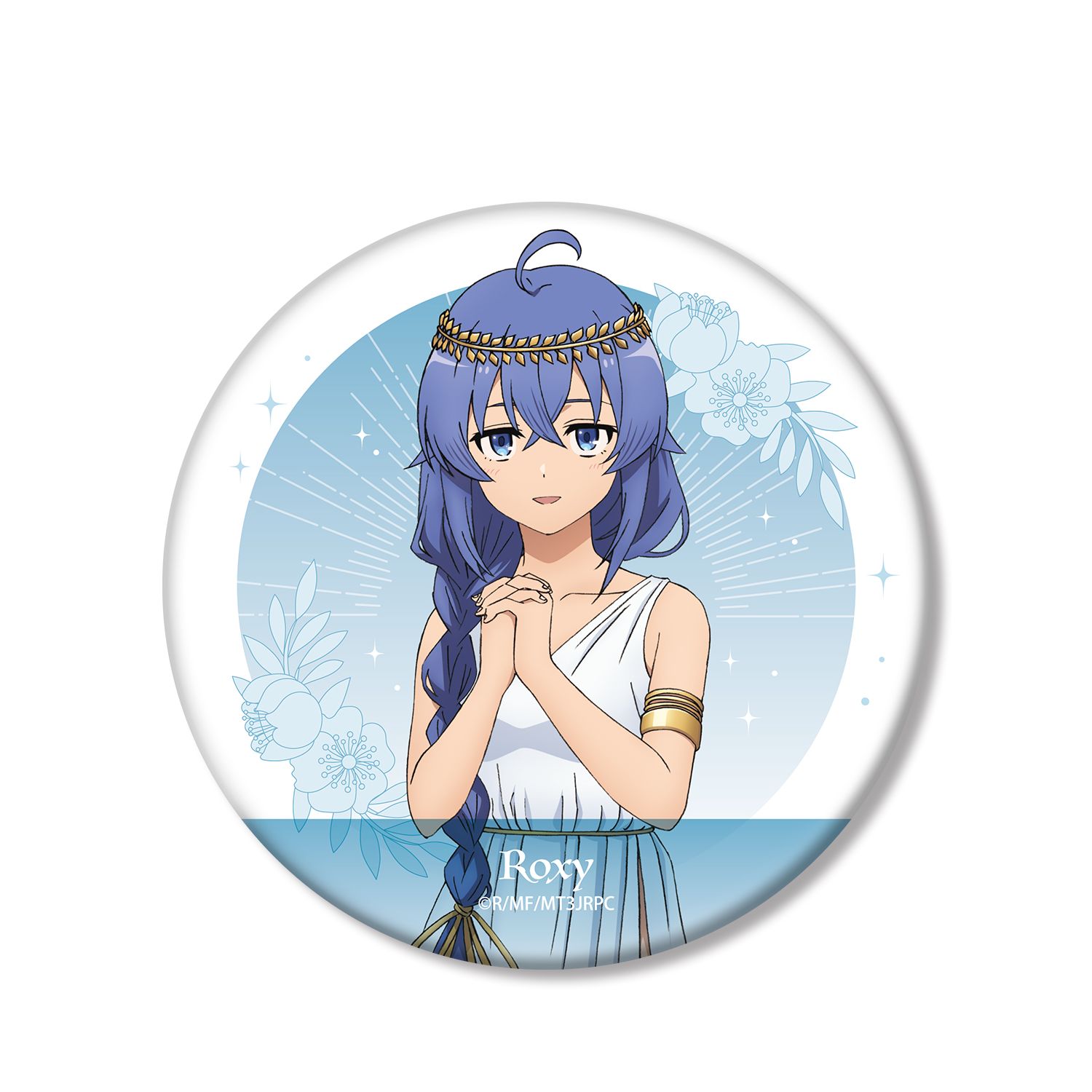 アニメ「無職転生Ⅲ ～異世界行ったら本気だす～」 描き下ろし ロキシー 女神ver. BIG缶バッジ - AniSmile