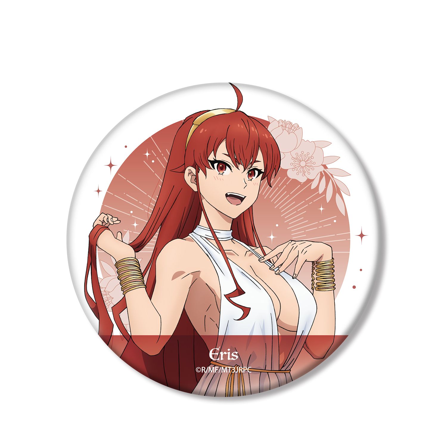 アニメ「無職転生Ⅲ ～異世界行ったら本気だす～」 描き下ろし エリス 女神ver. BIG缶バッジ - AniSmile