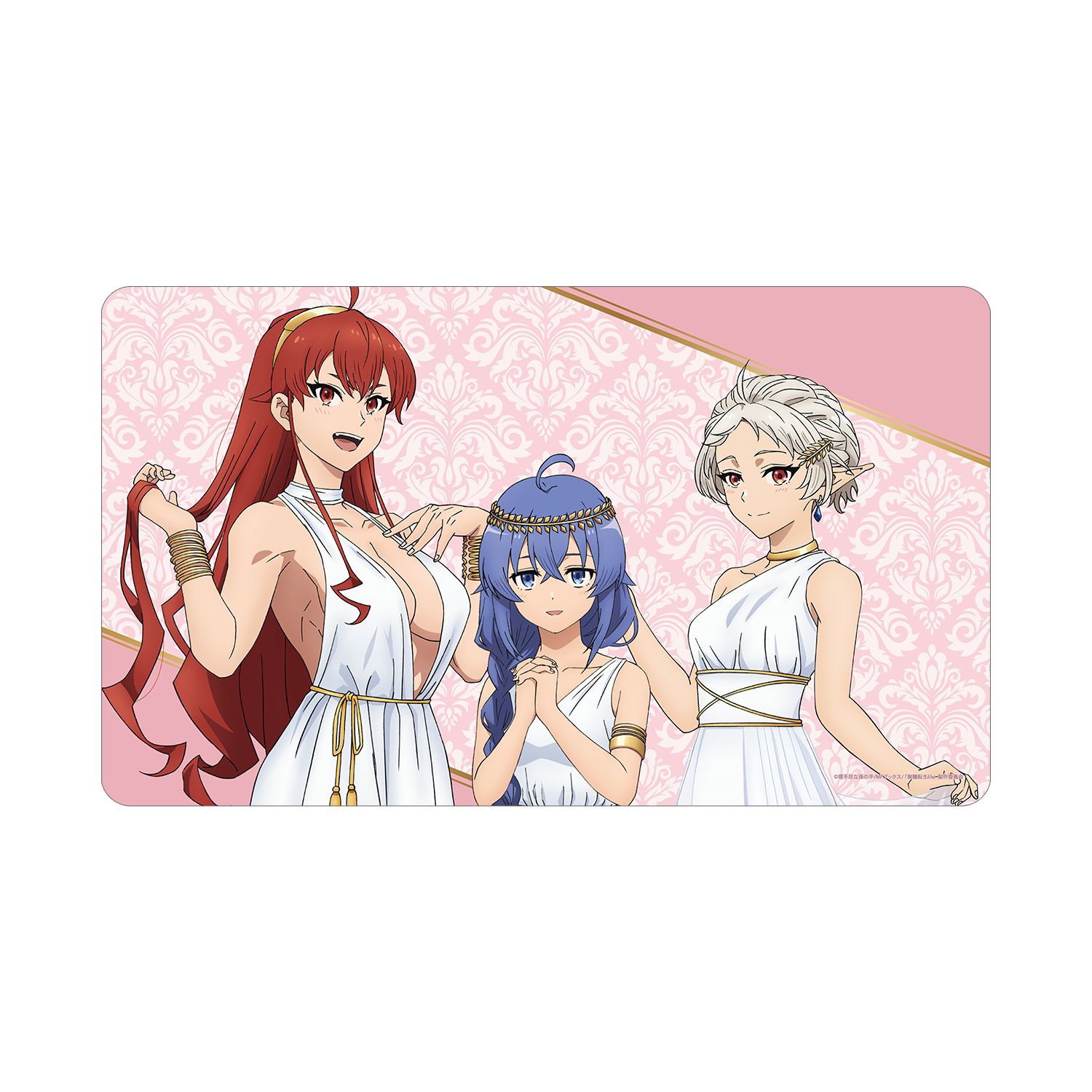 アニメ「無職転生Ⅲ ～異世界行ったら本気だす～」 描き下ろし 集合 女神ver. マルチデスクマット - AniSmile
