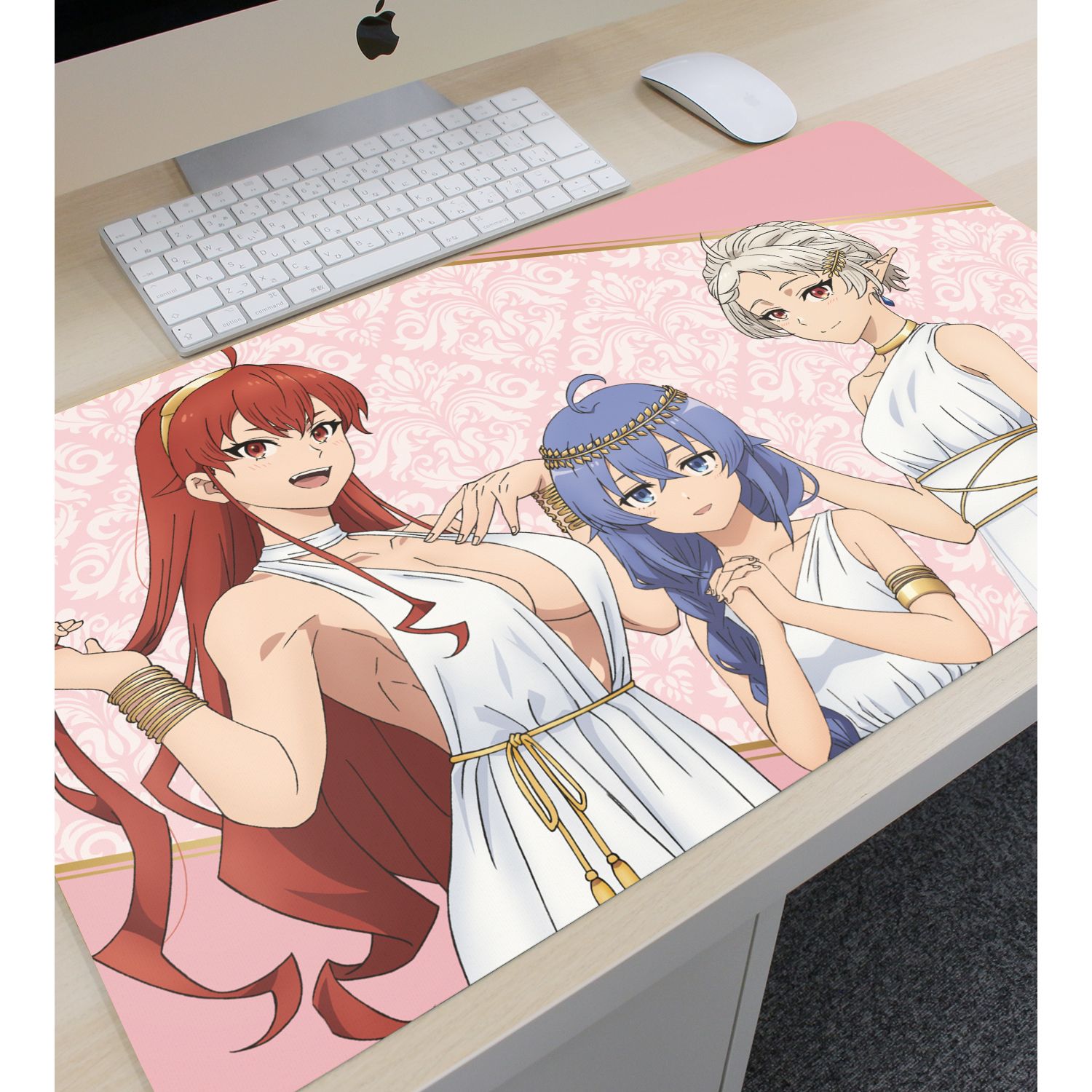 アニメ「無職転生Ⅲ ~異世界行ったら本気だす~」 描き下ろし 集合 女神ver. マルチデスクマット Image 3 | AniSmile