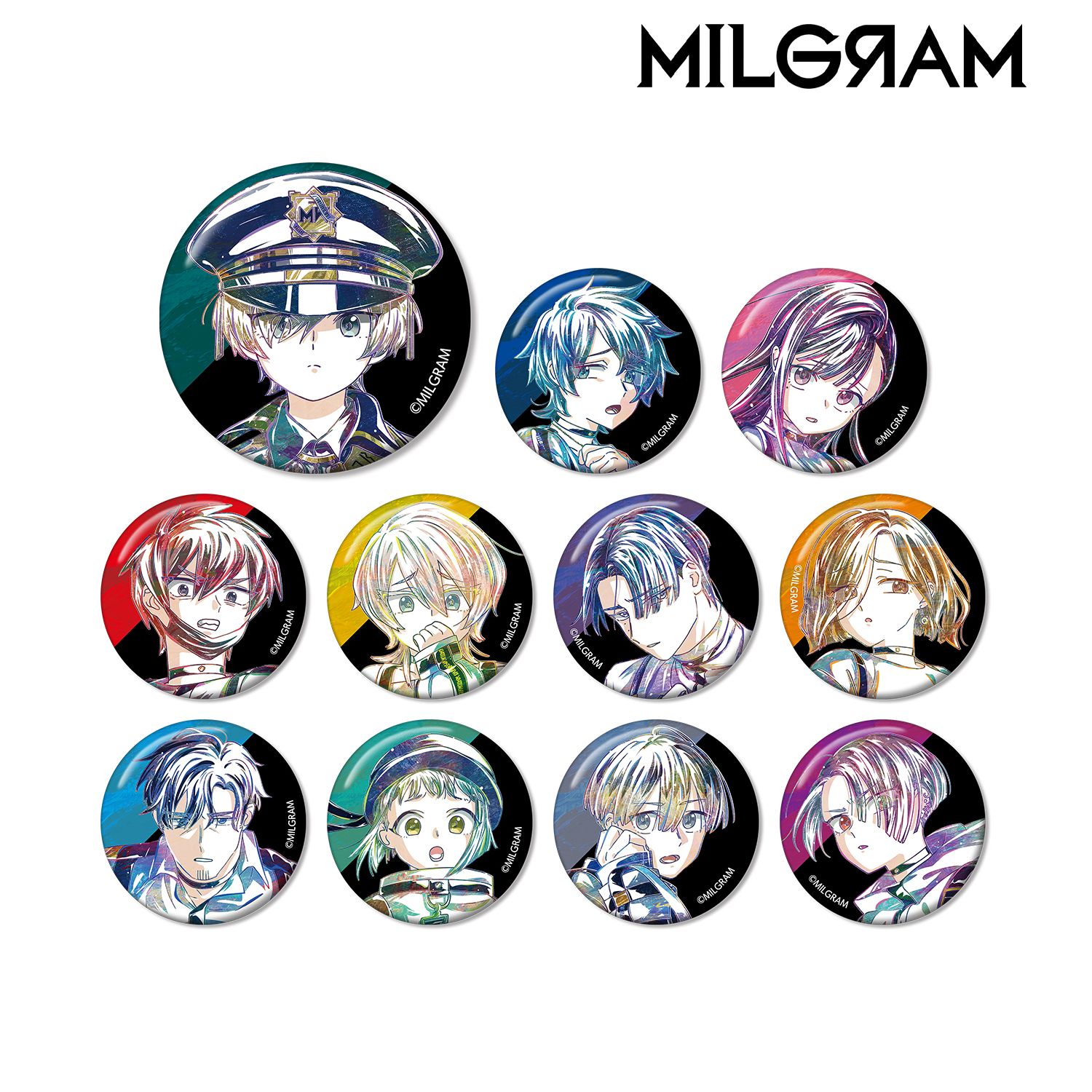 MILGRAM -ミルグラム- トレーディング Ani-Art 缶バッジ(単位/単品) 图片 3 | AniSmile