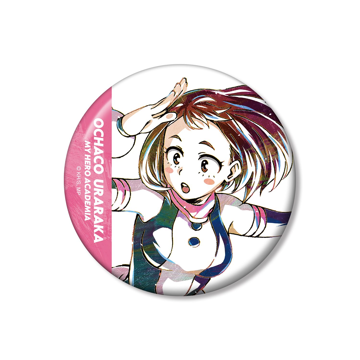 アニメ『僕のヒーローアカデミア』 麗日お茶子 Ani-Art 第5弾 100mm缶バッジ - AniSmile