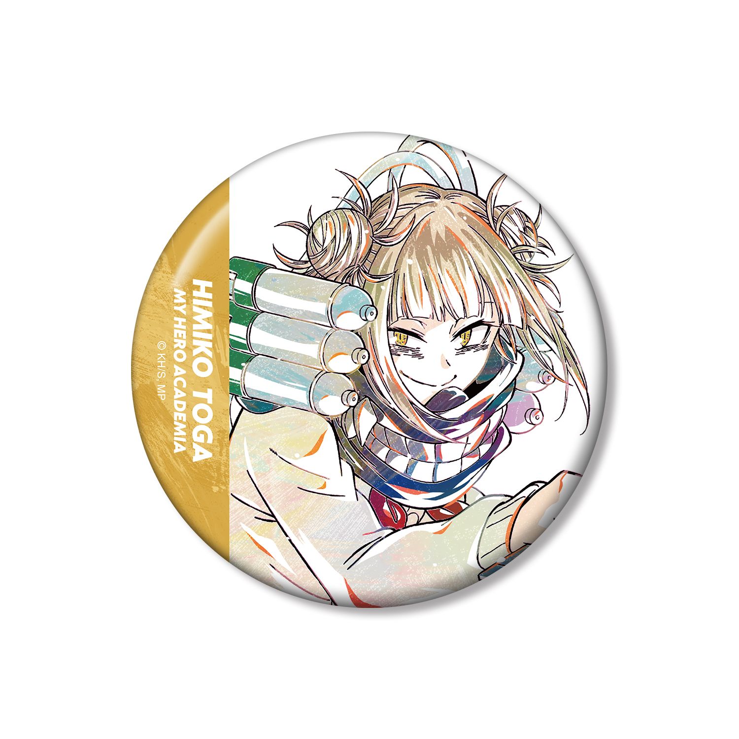 アニメ『僕のヒーローアカデミア』 トガヒミコ Ani-Art 第5弾 100mm缶バッジ - AniSmile
