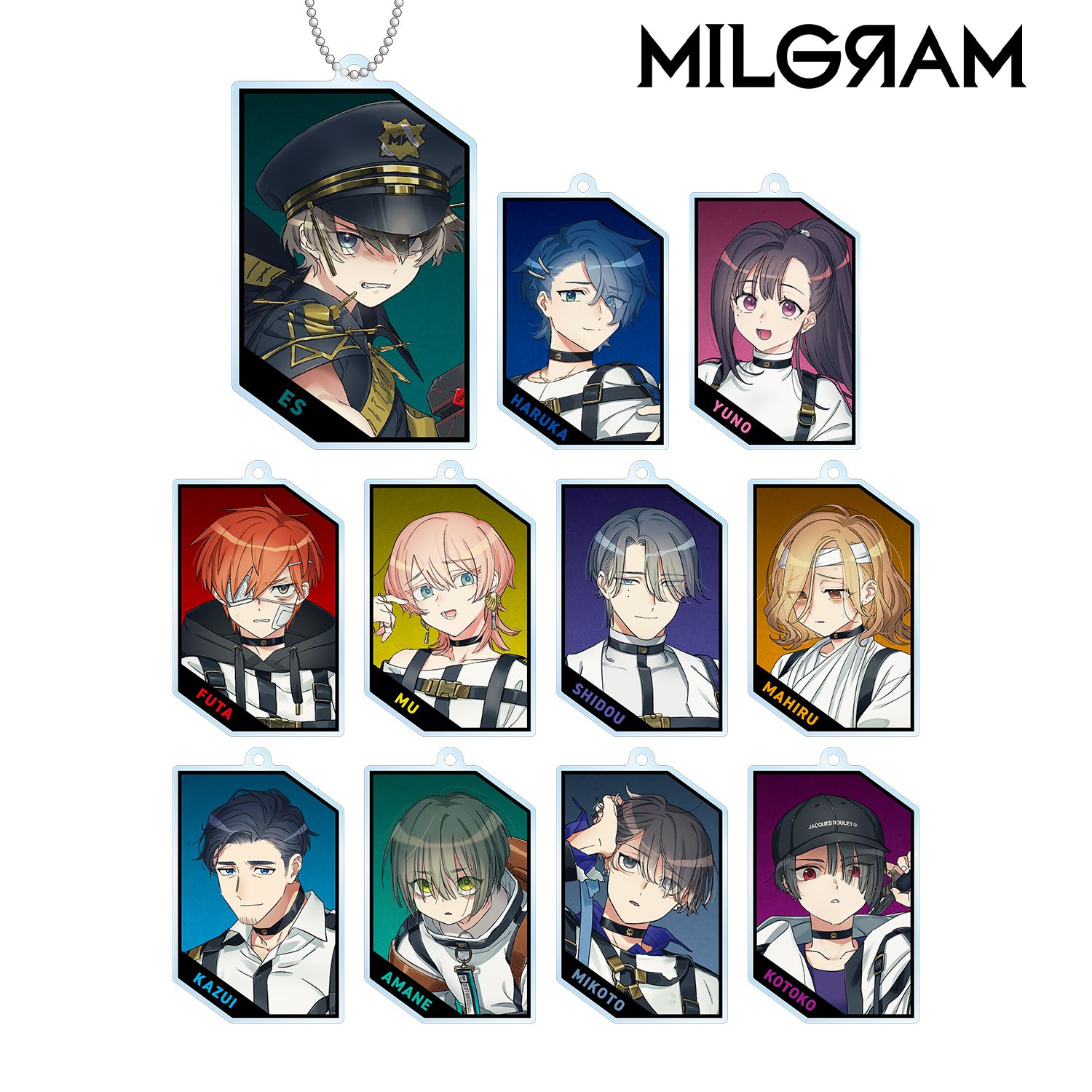 MILGRAM -ミルグラム- トレーディングアクリルキーホルダー vol.2(単位/単品) Image 3 | AniSmile