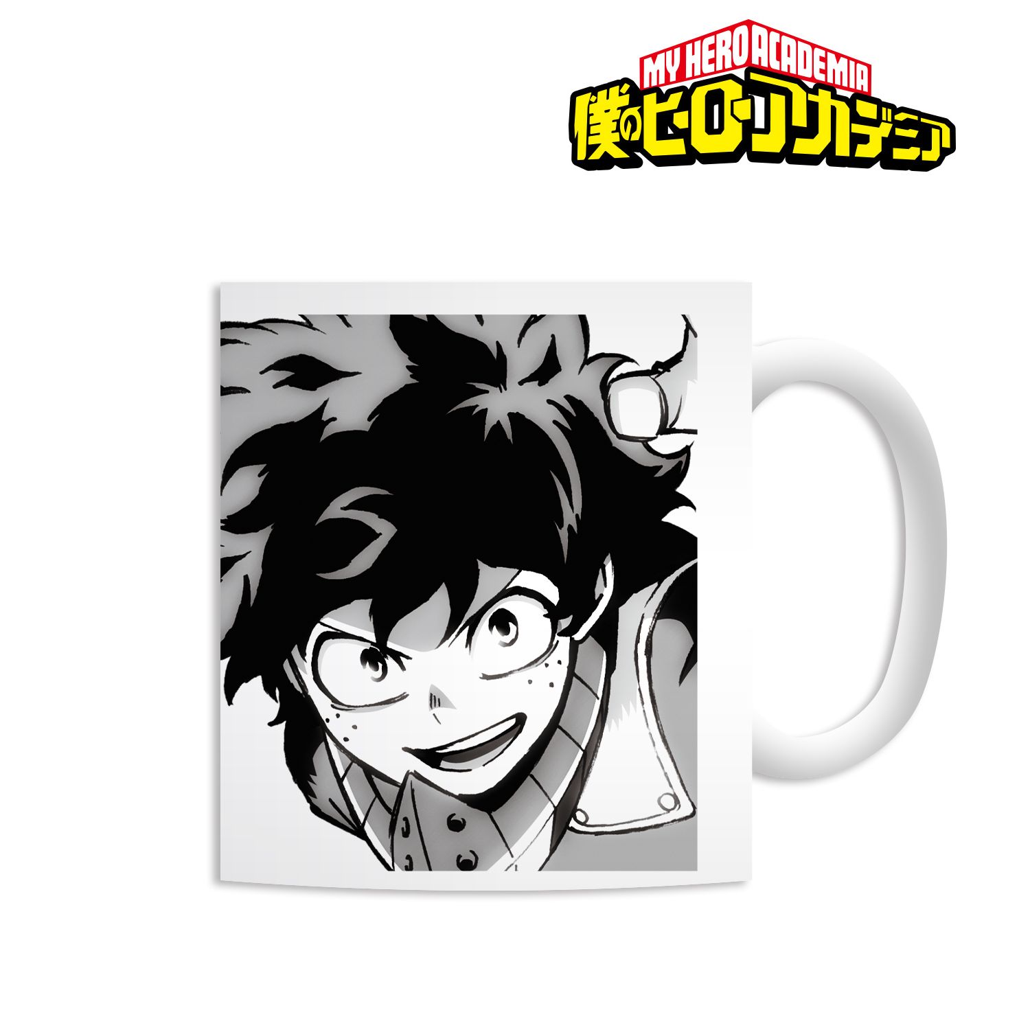 アニメ『僕のヒーローアカデミア』 緑谷出久 PLUS ULTRAマグカップ - AniSmile