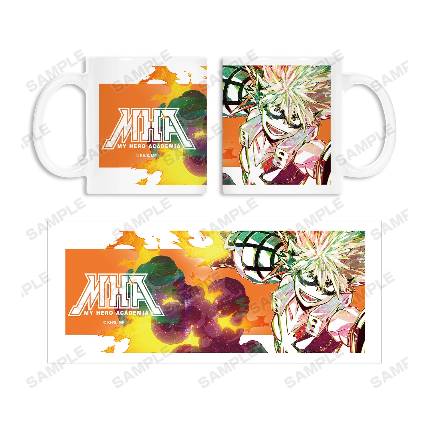 アニメ『僕のヒーローアカデミア』 爆豪勝己 Ani-Art マグカップ vol.3 Image 4 | AniSmile