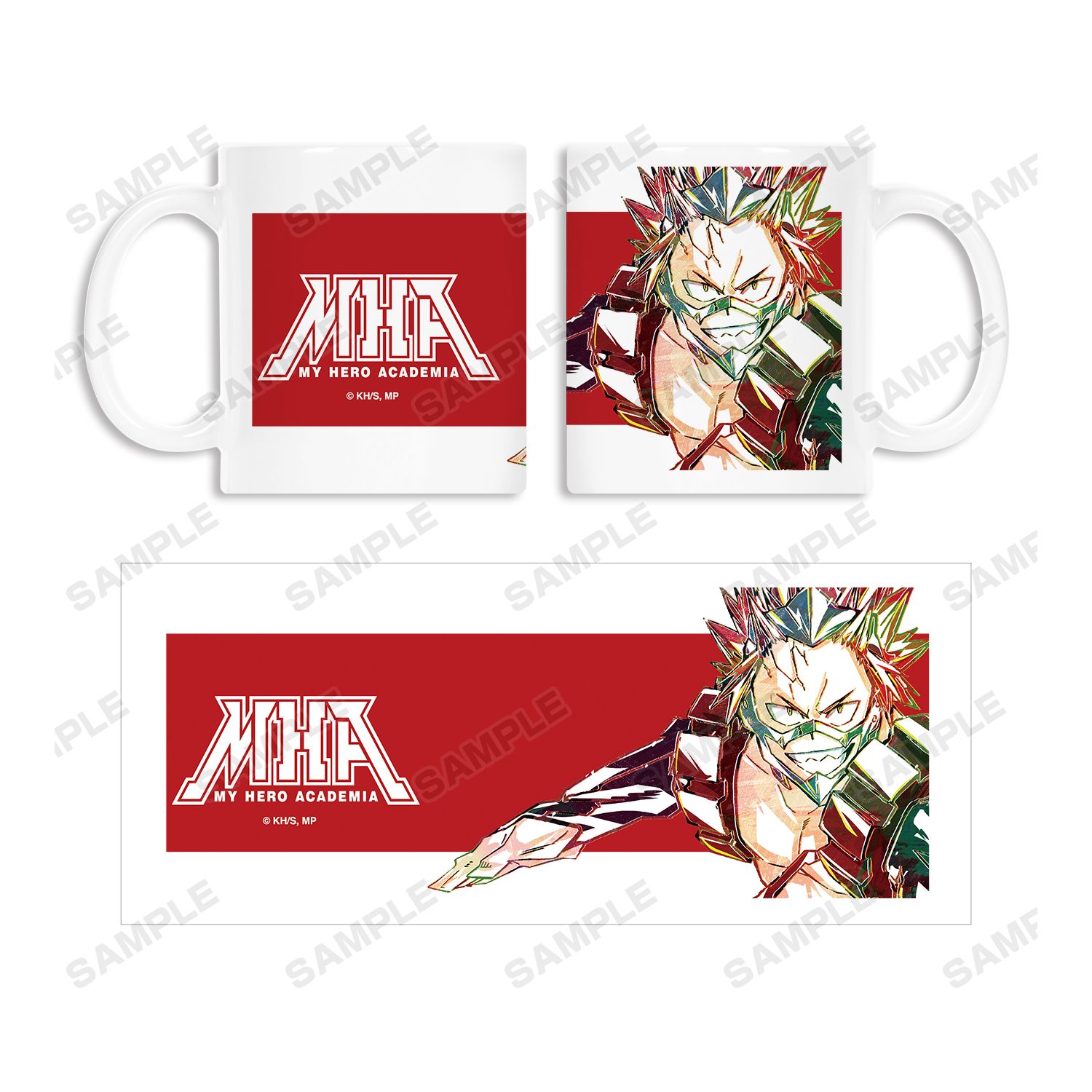 アニメ『僕のヒーローアカデミア』 切島鋭児郎 Ani-Art マグカップ vol.3 Image 4 | AniSmile