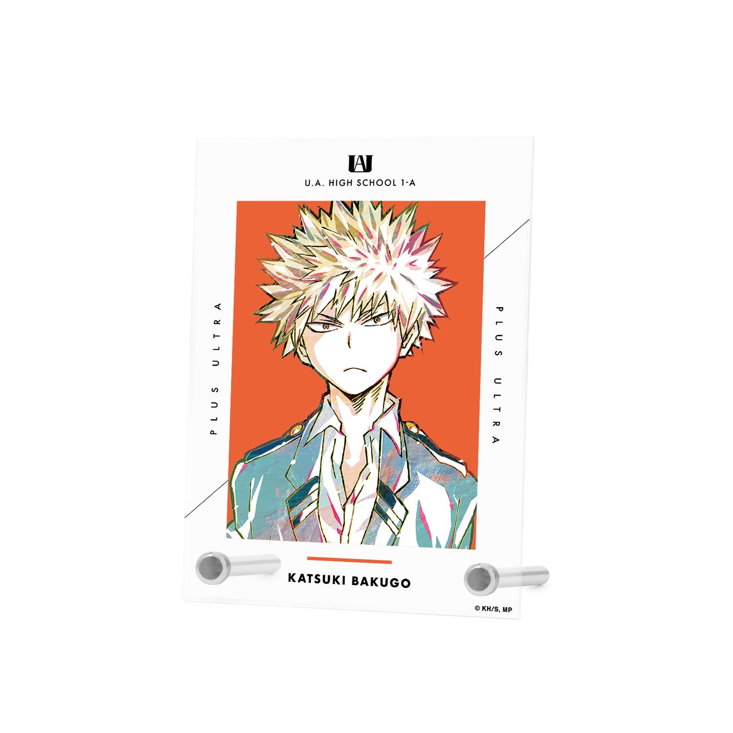 アニメ『僕のヒーローアカデミア』 爆豪勝己 Ani-Art 第4弾 vol.2 A6アクリルパネル - AniSmile
