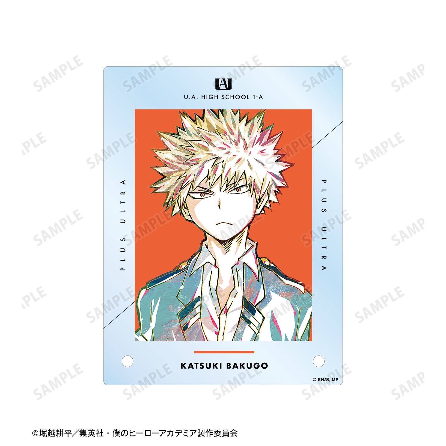アニメ『僕のヒーローアカデミア』 爆豪勝己 Ani-Art 第4弾 vol.2 A6アクリルパネル 画像 4 | AniSmile