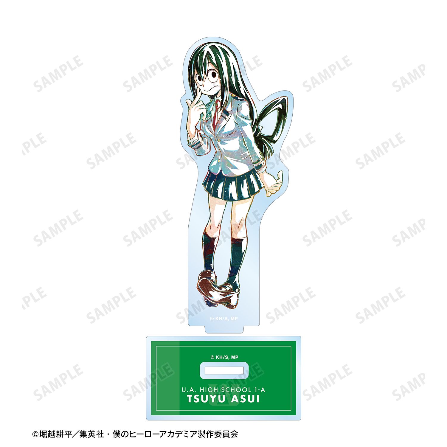 アニメ『僕のヒーローアカデミア』 蛙吹梅雨 Ani-Art 第4弾 vol.2 BIGアクリルスタンド 画像 3 | AniSmile