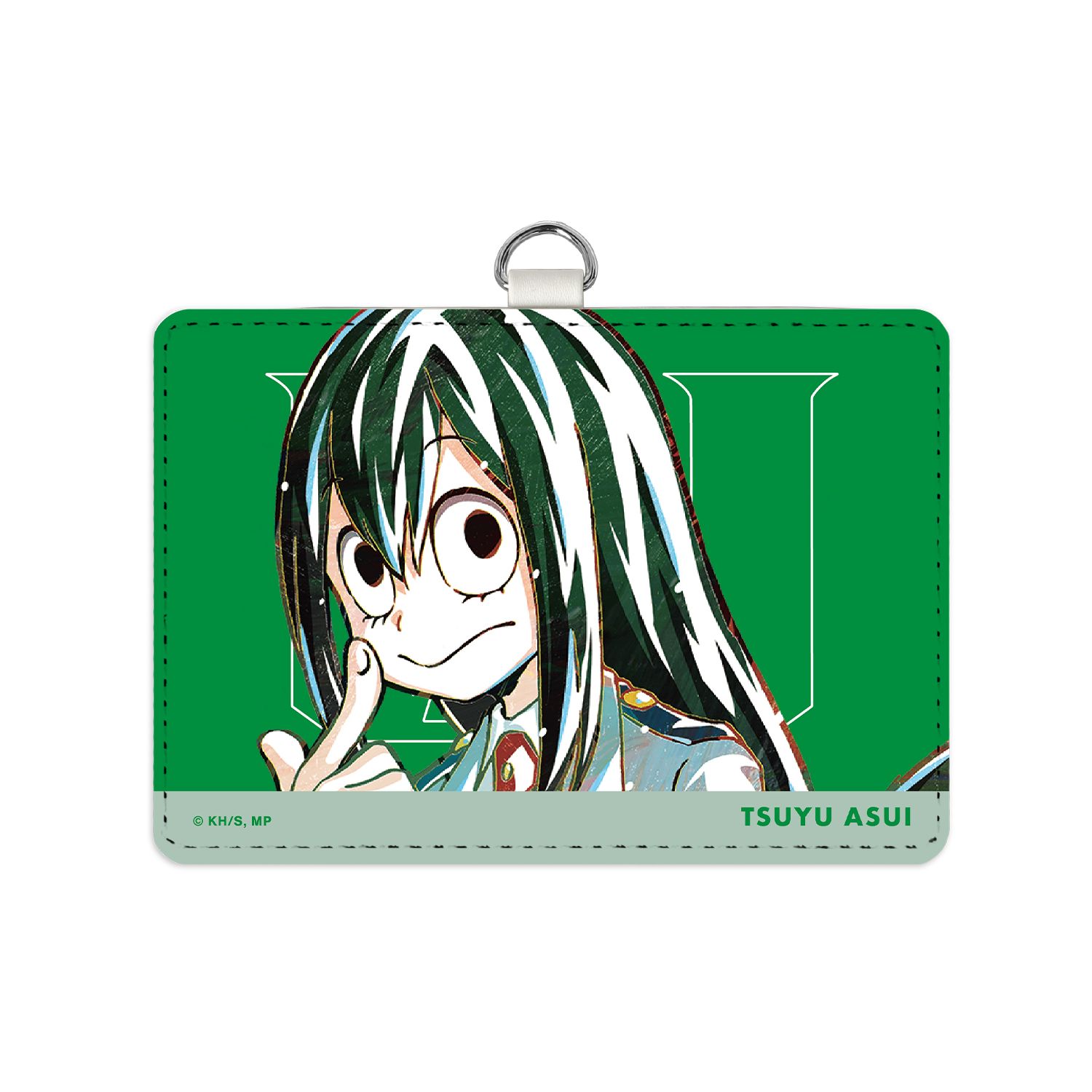 アニメ『僕のヒーローアカデミア』 蛙吹梅雨 Ani-Art 第4弾 vol.2 ネックストラップ付きパスケース - AniSmile