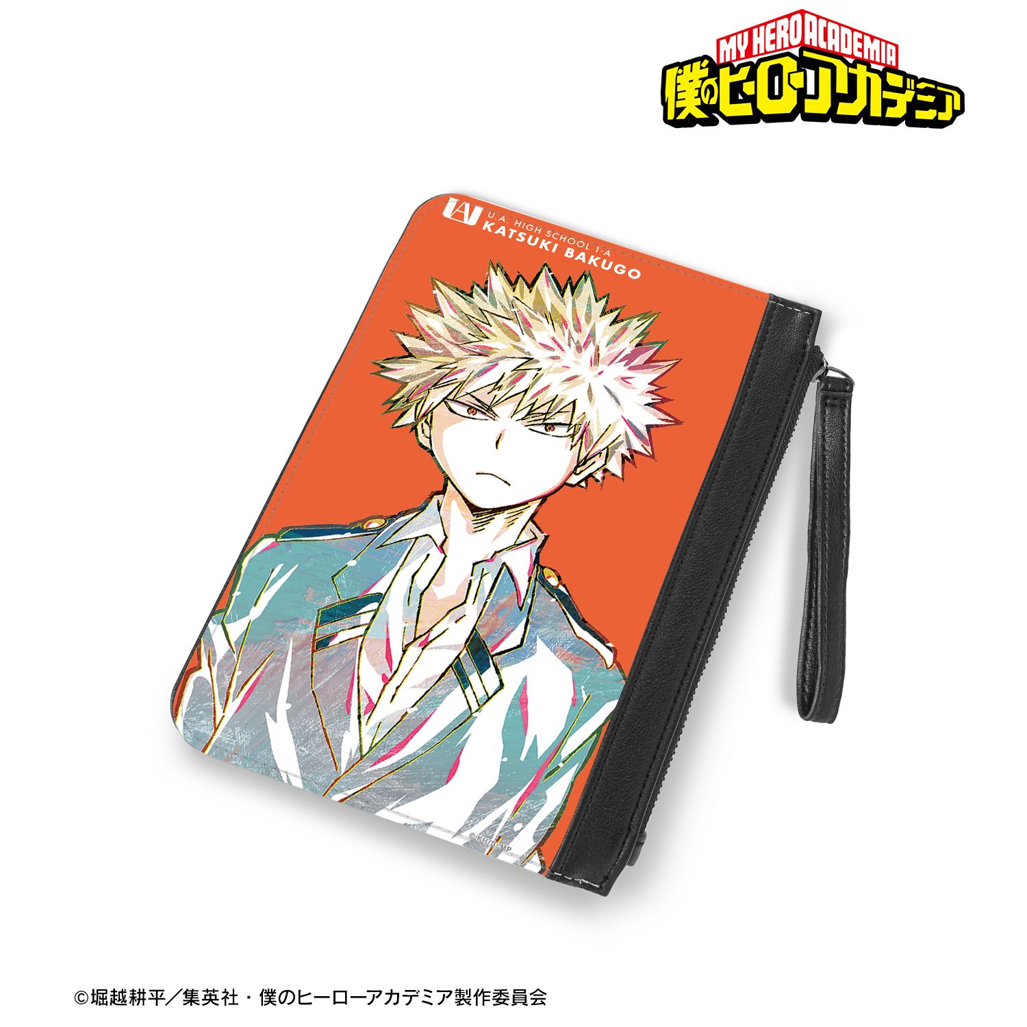 アニメ『僕のヒーローアカデミア』 爆豪勝己 Ani-Art 第4弾 vol.2 PUレザーフラットケース 画像 2 | AniSmile