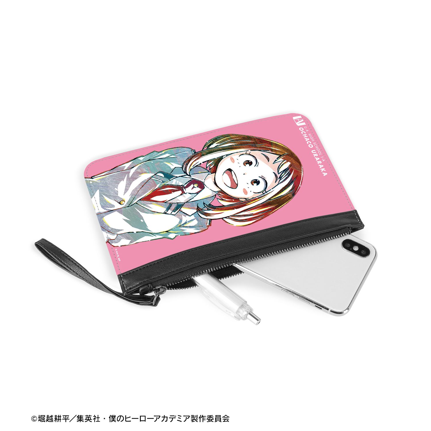 アニメ『僕のヒーローアカデミア』 麗日お茶子 Ani-Art 第4弾 vol.2 PUレザーフラットケース 画像 4 | AniSmile