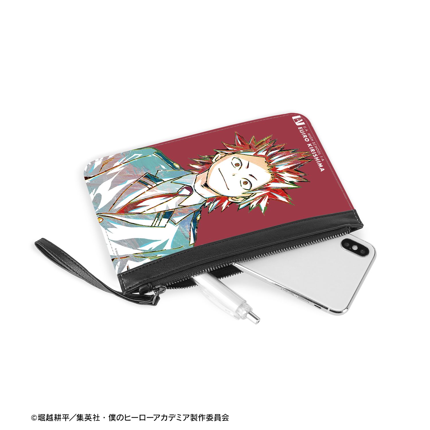アニメ『僕のヒーローアカデミア』 切島鋭児郎 Ani-Art 第4弾 vol.2 PUレザーフラットケース 画像 4 | AniSmile