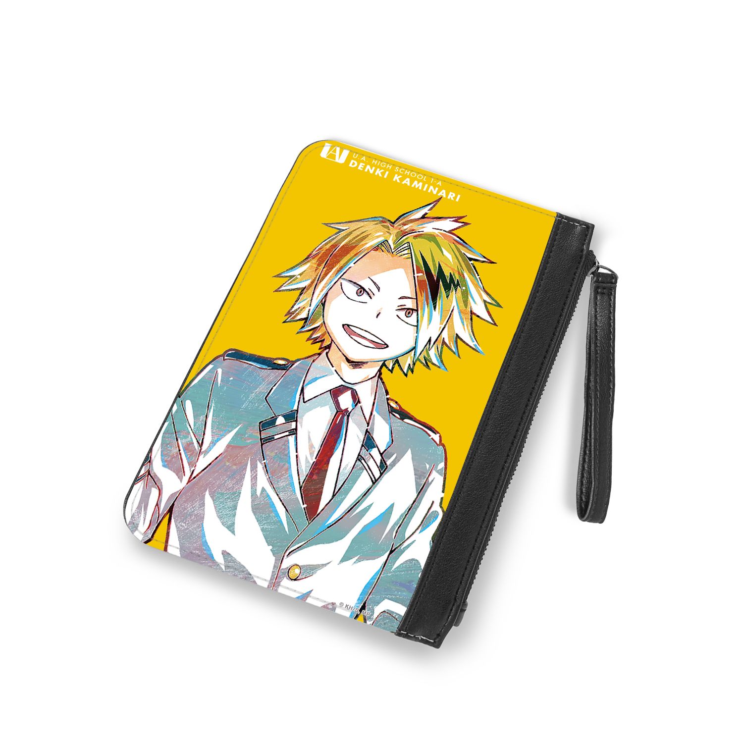 アニメ『僕のヒーローアカデミア』 上鳴電気 Ani-Art 第4弾 vol.2 PUレザーフラットケース - AniSmile