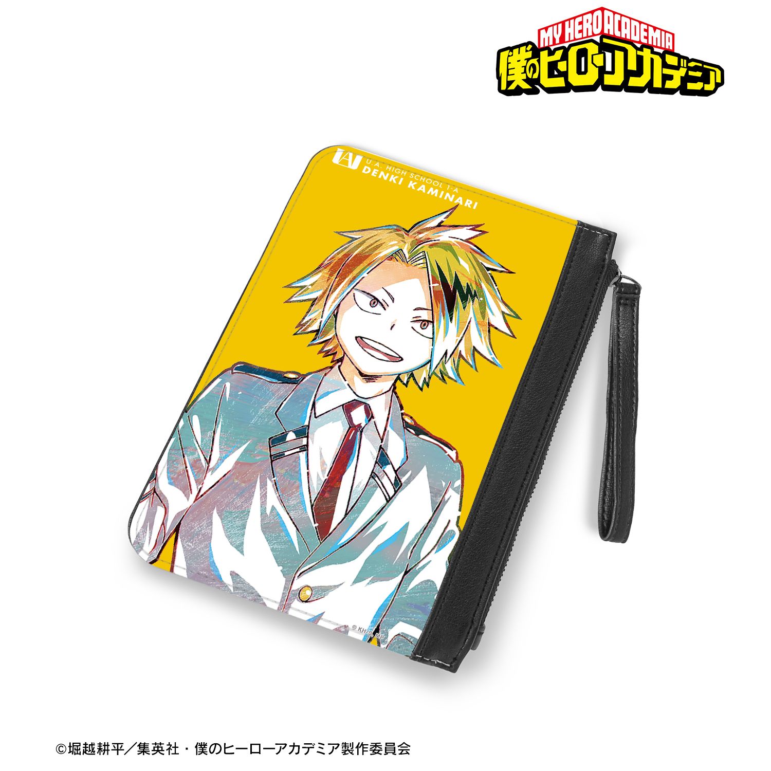 アニメ『僕のヒーローアカデミア』 上鳴電気 Ani-Art 第4弾 vol.2 PUレザーフラットケース 画像 2 | AniSmile