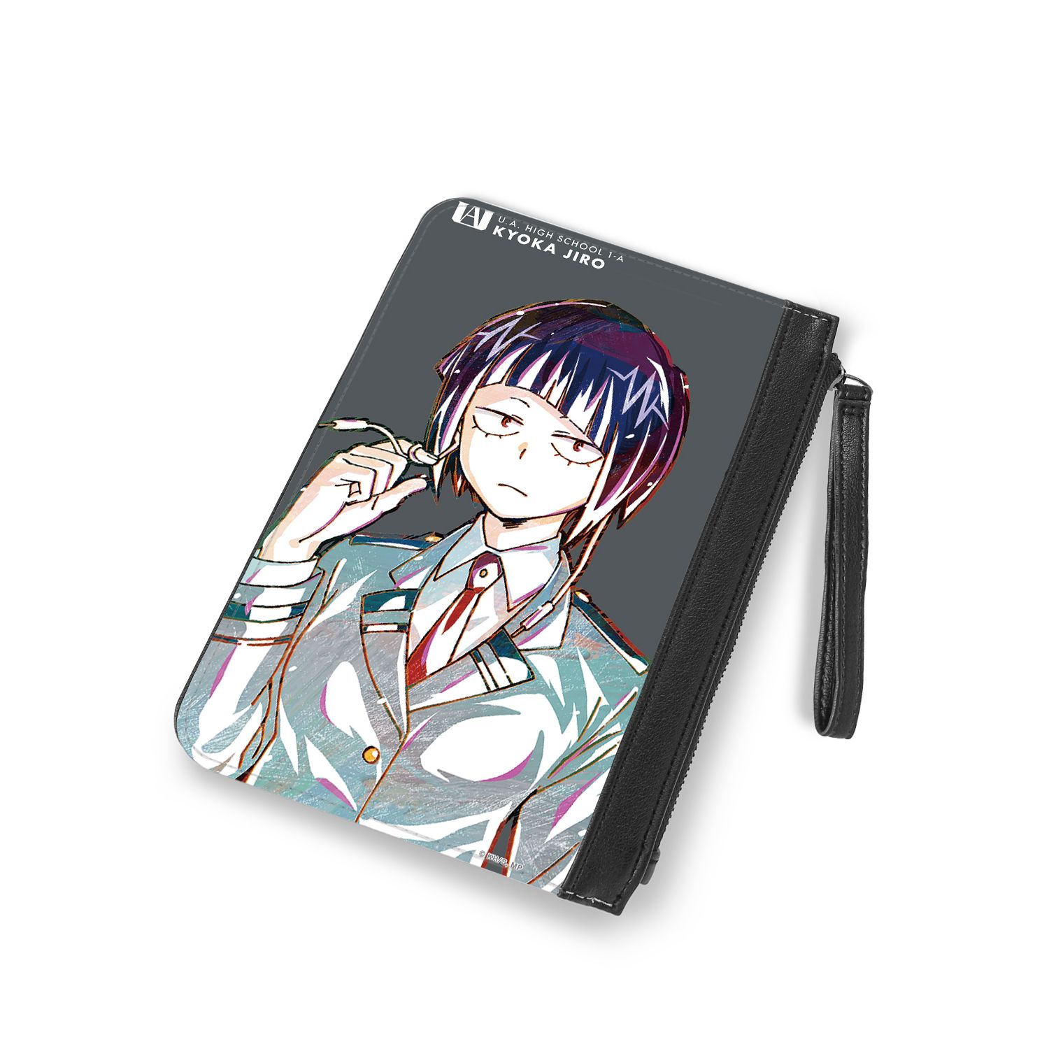 アニメ『僕のヒーローアカデミア』 耳郎響香 Ani-Art 第4弾 vol.2 PUレザーフラットケース - AniSmile