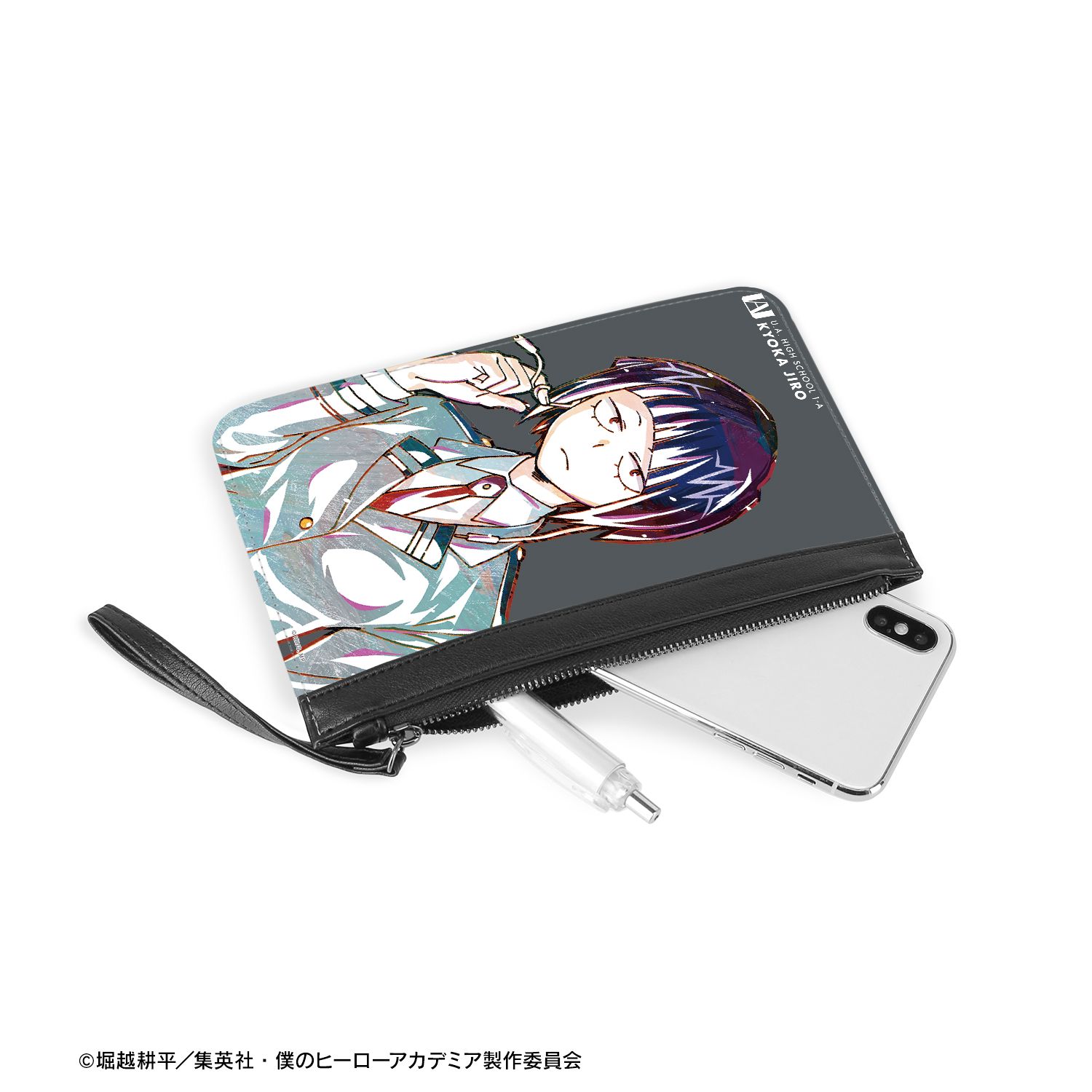 アニメ『僕のヒーローアカデミア』 耳郎響香 Ani-Art 第4弾 vol.2 PUレザーフラットケース 画像 4 | AniSmile