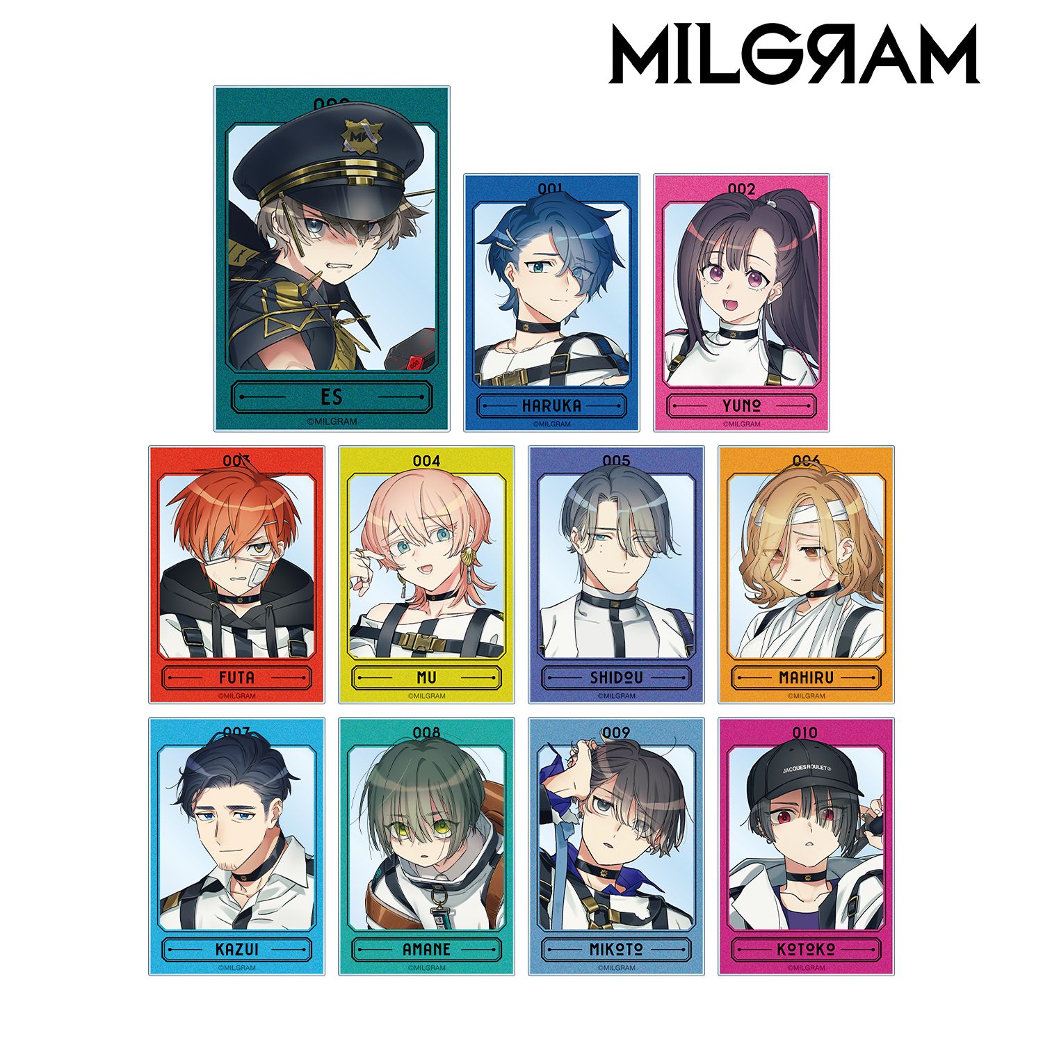 MILGRAM -ミルグラム- トレーディングアクリルカード vol.2(単位/単品) 图片 2 | AniSmile