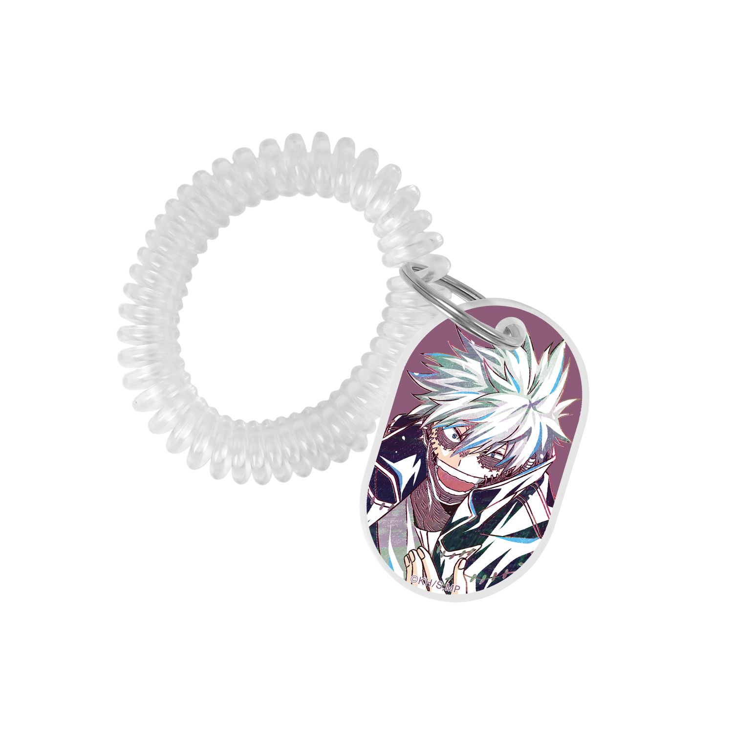 アニメ『僕のヒーローアカデミア』 荼毘 Ani-Art 第6弾 ロッカーキー風アクリルキーホルダー - AniSmile