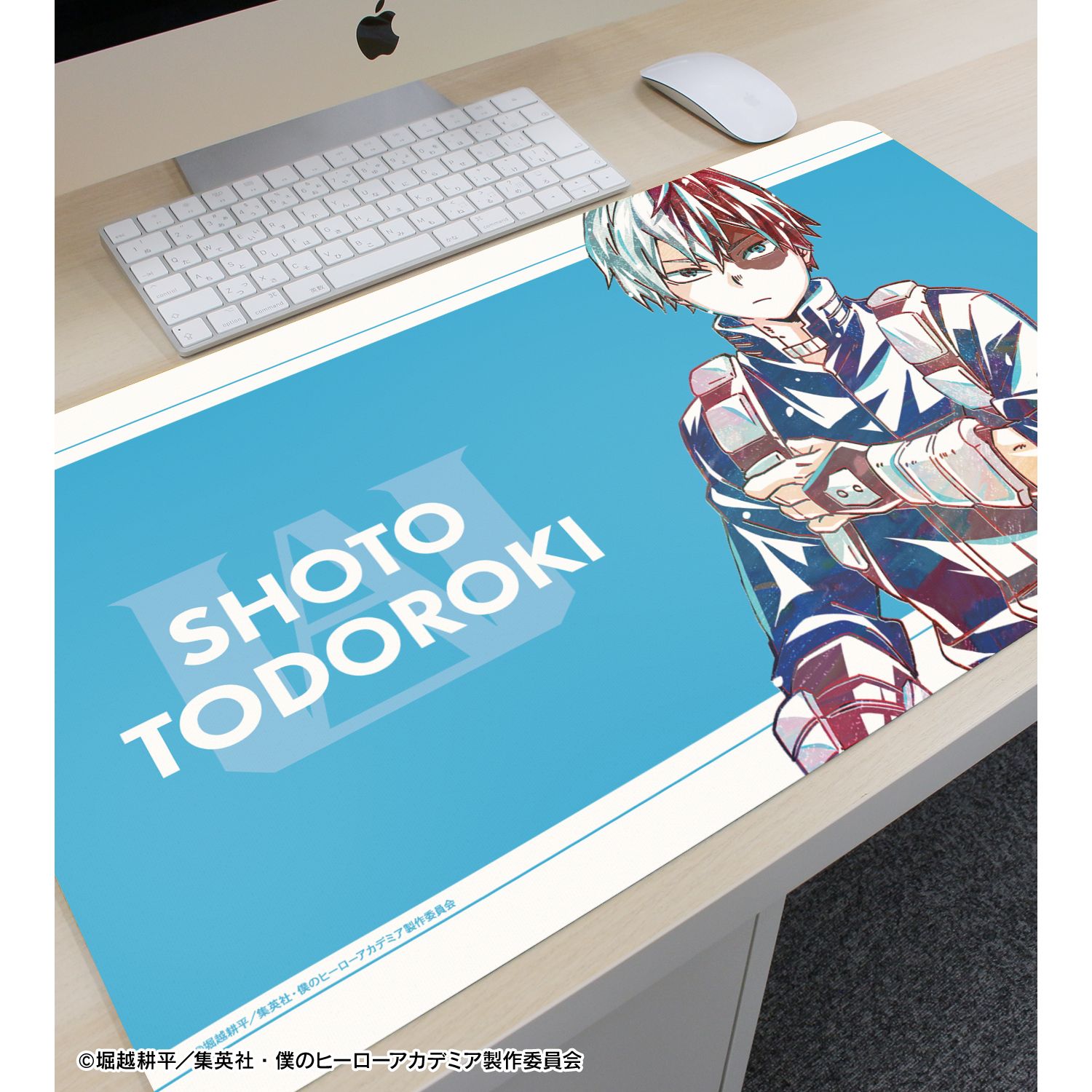 アニメ『僕のヒーローアカデミア』 轟焦凍 Ani-Art 第6弾 マルチデスクマット 画像 3 | AniSmile
