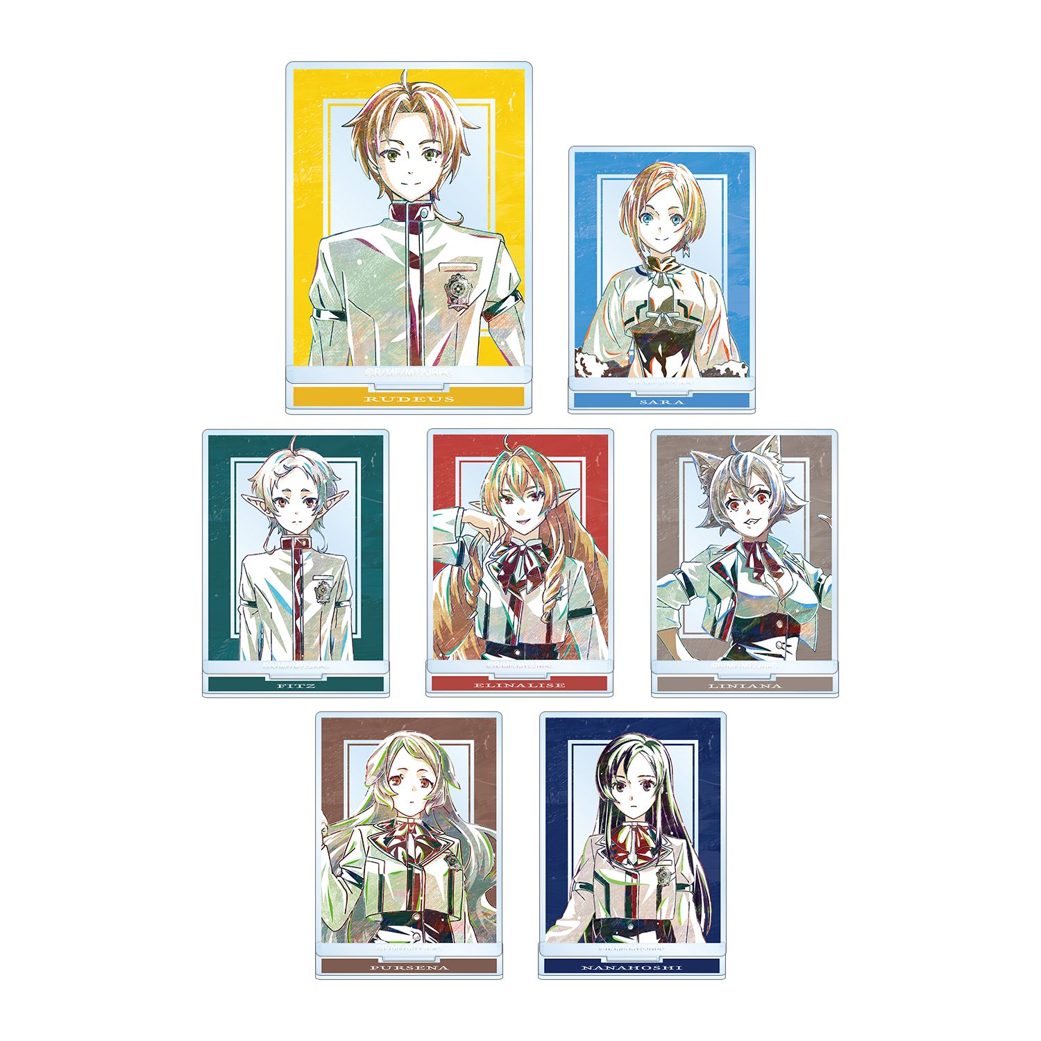 アニメ「無職転生Ⅱ ~異世界行ったら本気だす~」 トレーディング Ani-Art アクリルスタンド(単位/単品) 画像 3 | AniSmile