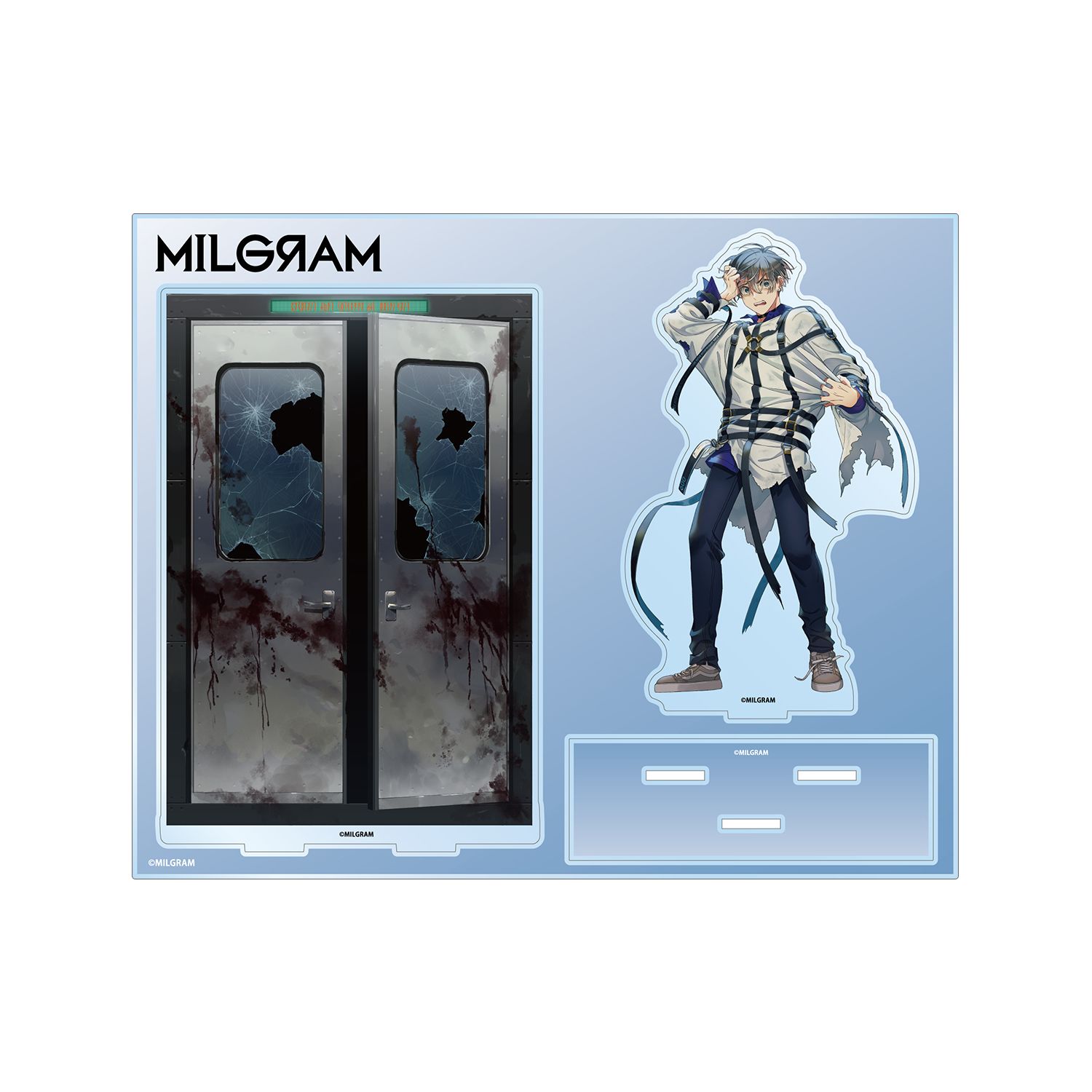 MILGRAM -ミルグラム- ミコト『ダブル』 ジャケットイラストver. アクリルジオラマ - AniSmile