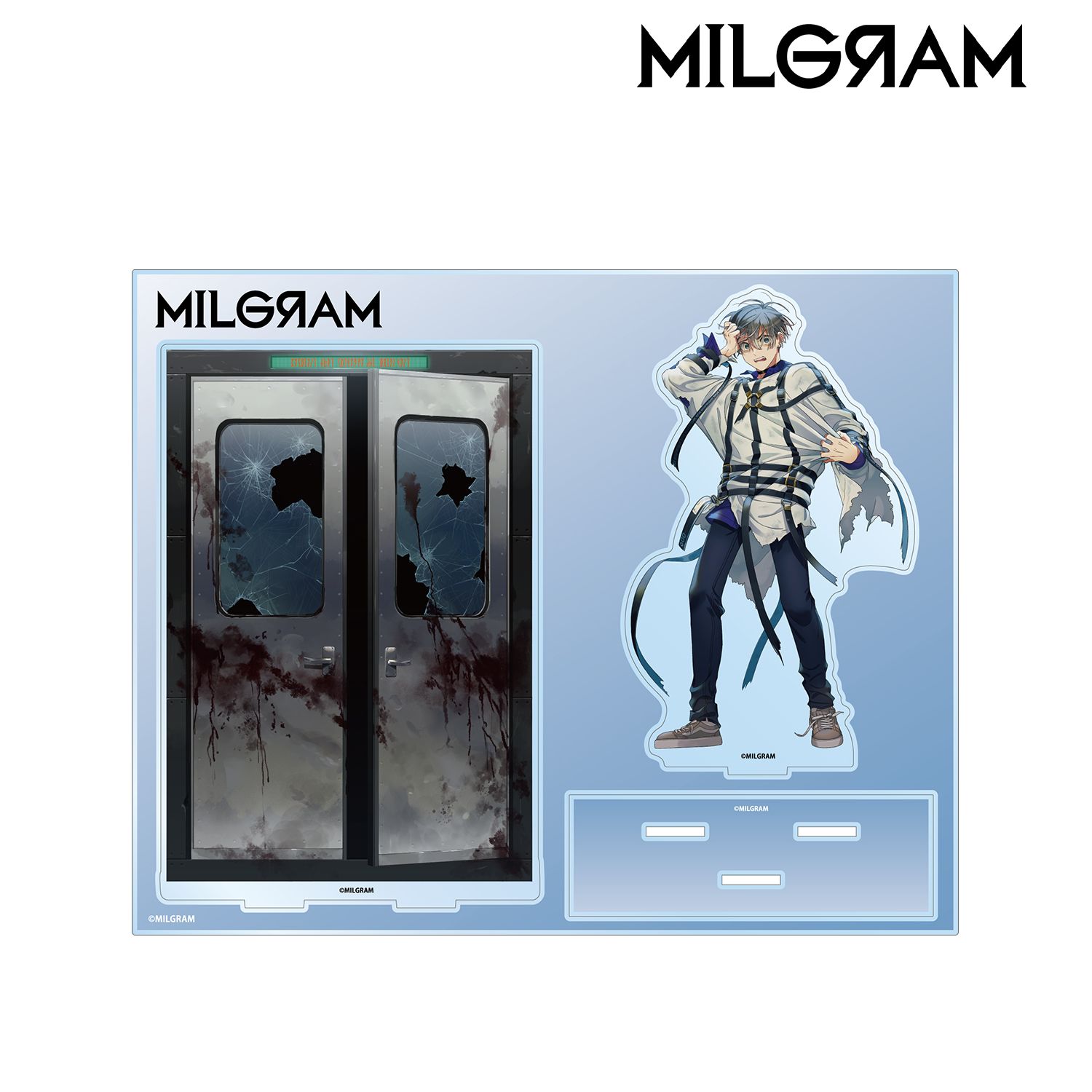 MILGRAM -ミルグラム- ミコト『ダブル』 ジャケットイラストver. アクリルジオラマ 画像 2 | AniSmile