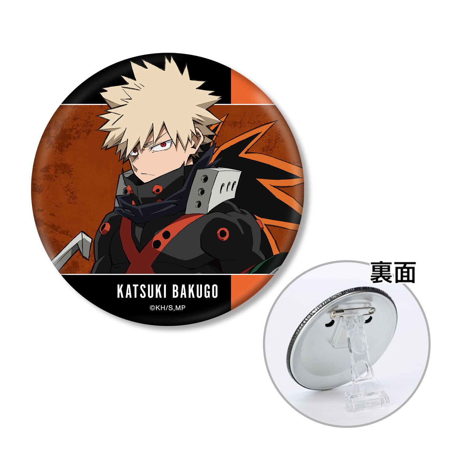 アニメ『僕のヒーローアカデミア』 爆豪勝己 3WAY缶バッジ - AniSmile