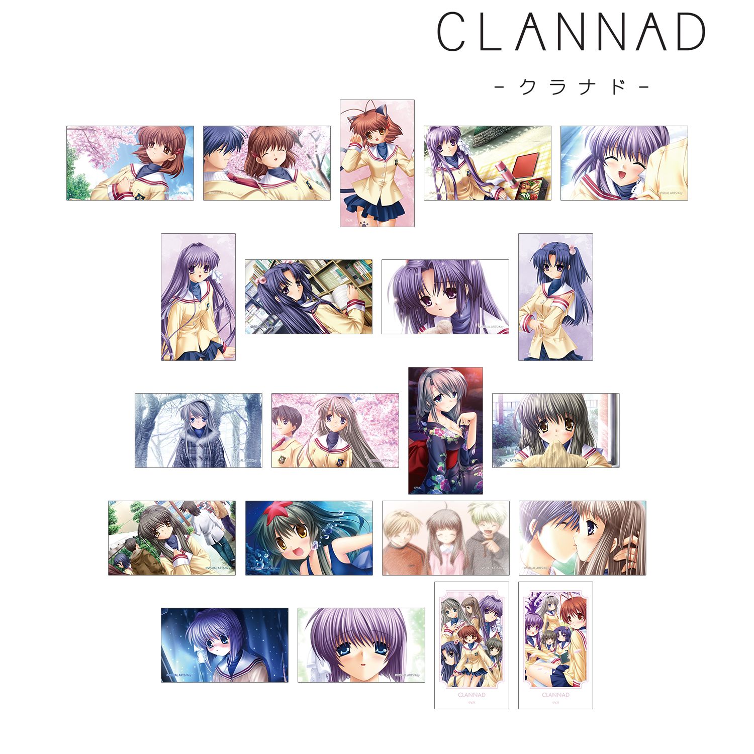 CLANNAD トレーディングイラストカード(単位/単品) 图片 3 | AniSmile