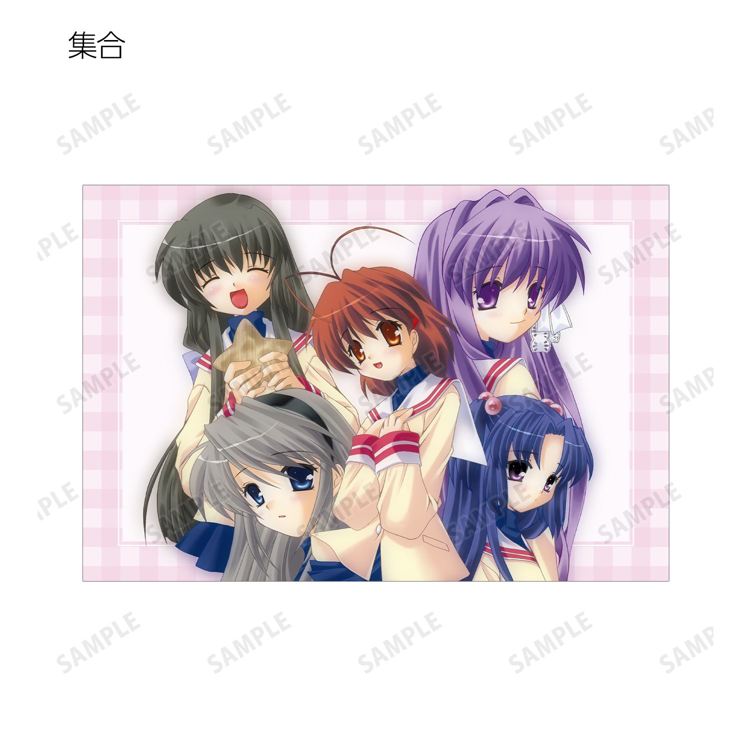 CLANNAD ポストカード3枚セット ver.B 图片 6 | AniSmile