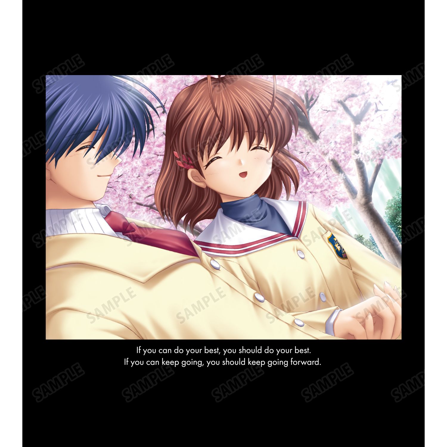 CLANNAD 古河 渚 名場面Teeユニセックス(サイズ/XL) 图片 3 | AniSmile