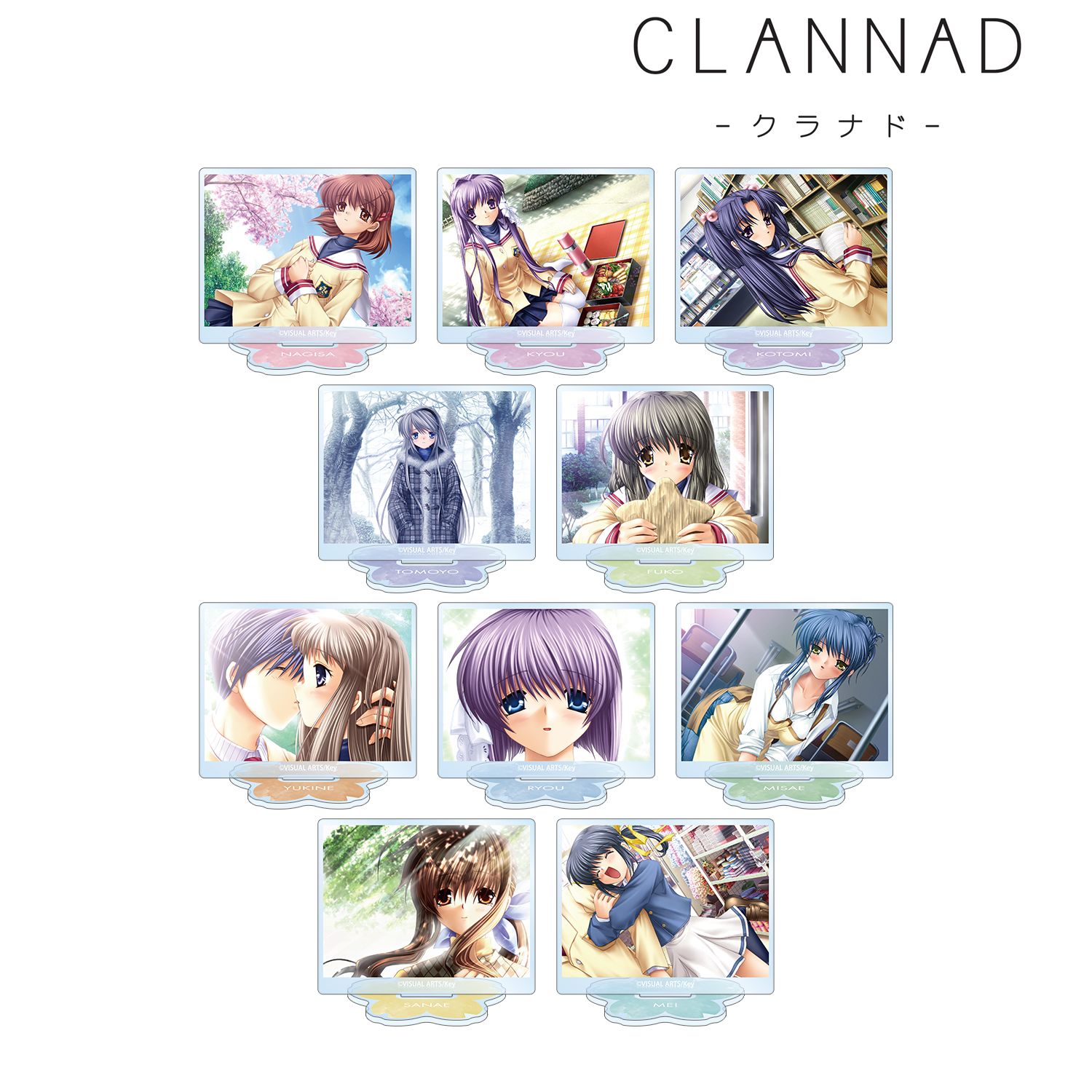 CLANNAD トレーディングアクリルスタンド(単位/単品) 图片 2 | AniSmile