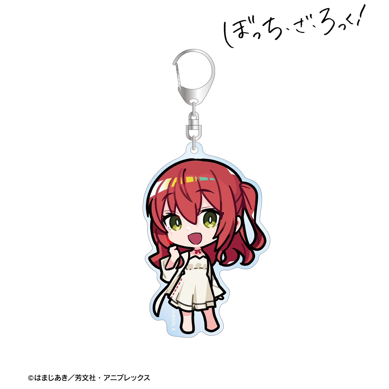 アニメ「ぼっち・ざ・ろっく!」 くるみつさんイラスト 喜多郁代 ネグリジェ衣装ver. BIGアクリルキーホルダー Image 2 | AniSmile