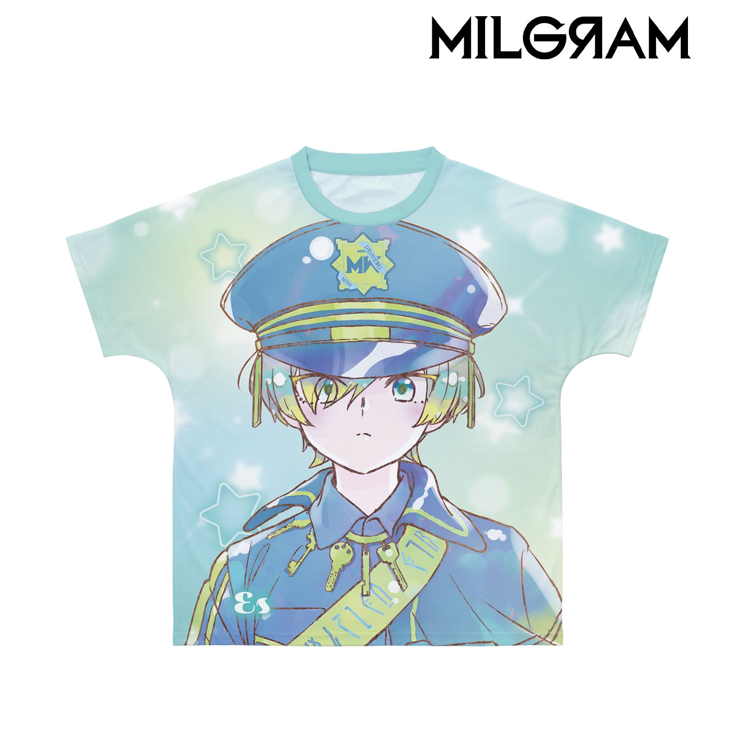 MILGRAM -ミルグラム- エス Ani-Art KAWAII label フルグラフィックTシャツユニセックス(サイズ/S) Image 2 | AniSmile