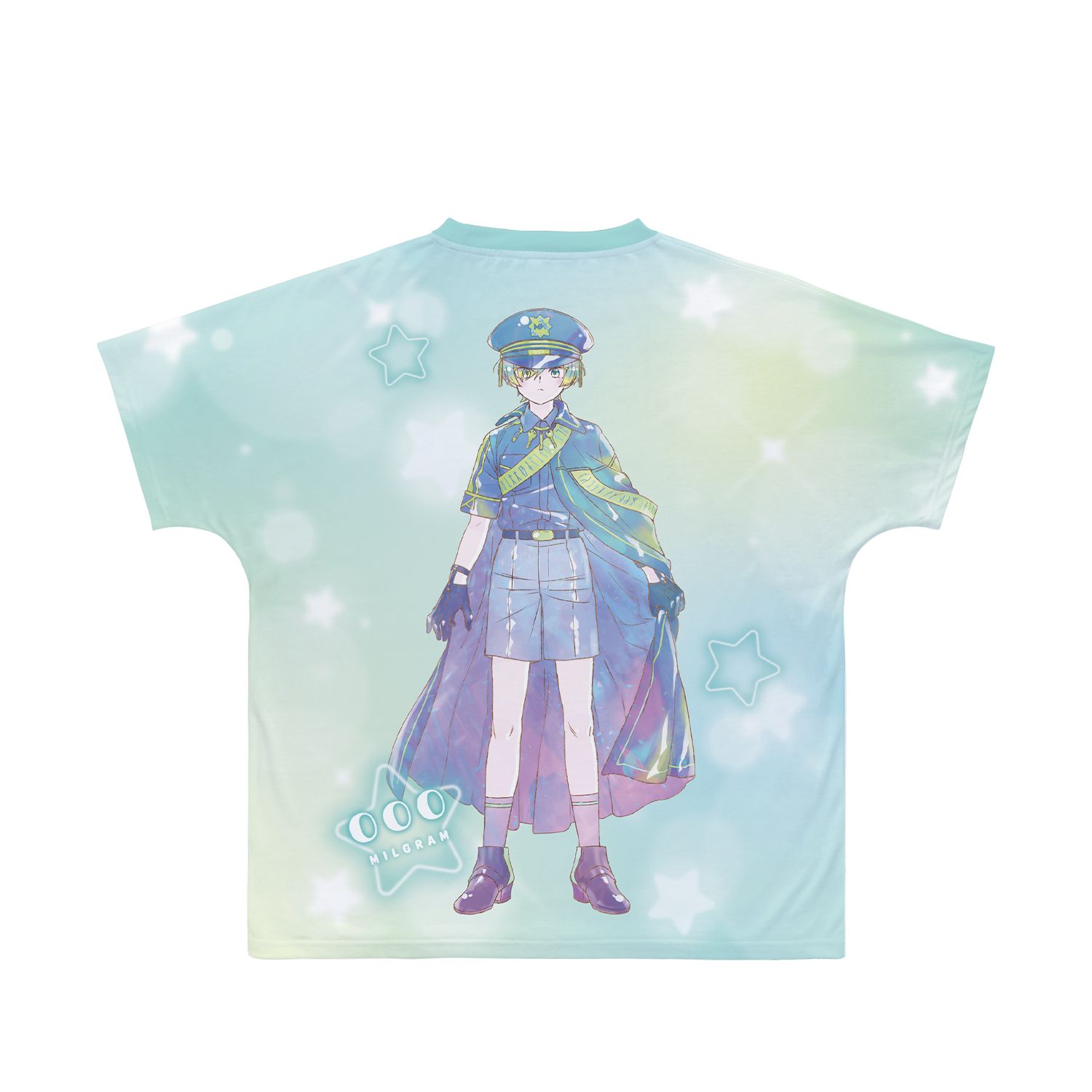MILGRAM -ミルグラム- エス Ani-Art KAWAII label フルグラフィックTシャツユニセックス(サイズ/M) Image 3 | AniSmile