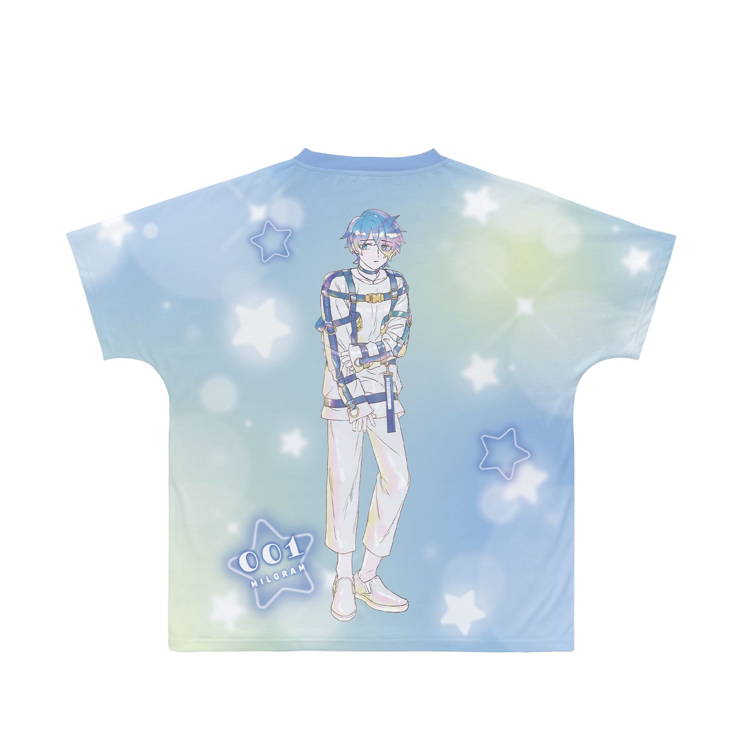 MILGRAM -ミルグラム- ハルカ Ani-Art KAWAII label フルグラフィックTシャツユニセックス(サイズ/XXXL) 画像 3 | AniSmile