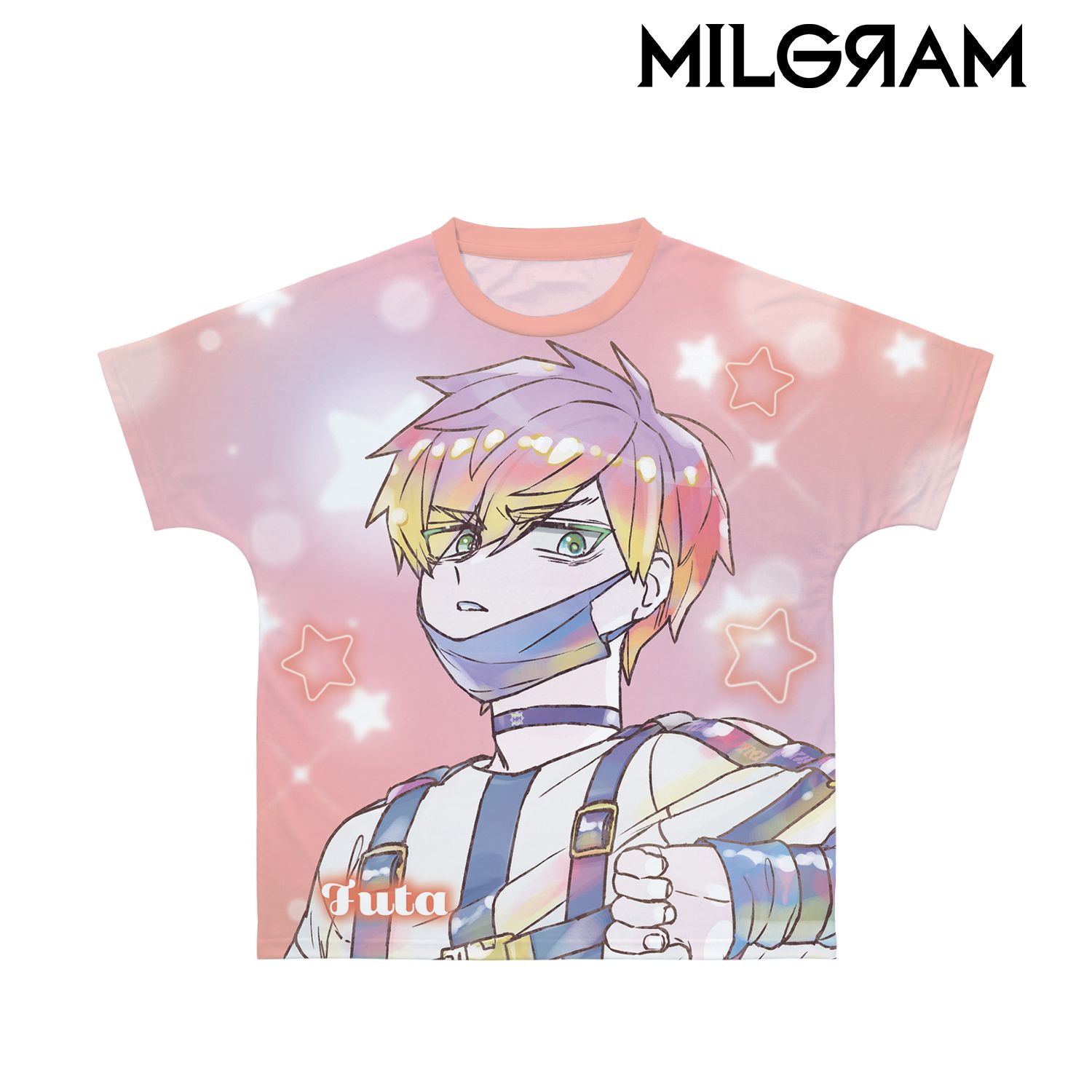 MILGRAM -ミルグラム- フータ Ani-Art KAWAII label フルグラフィックTシャツユニセックス(サイズ/XL) 画像 2 | AniSmile