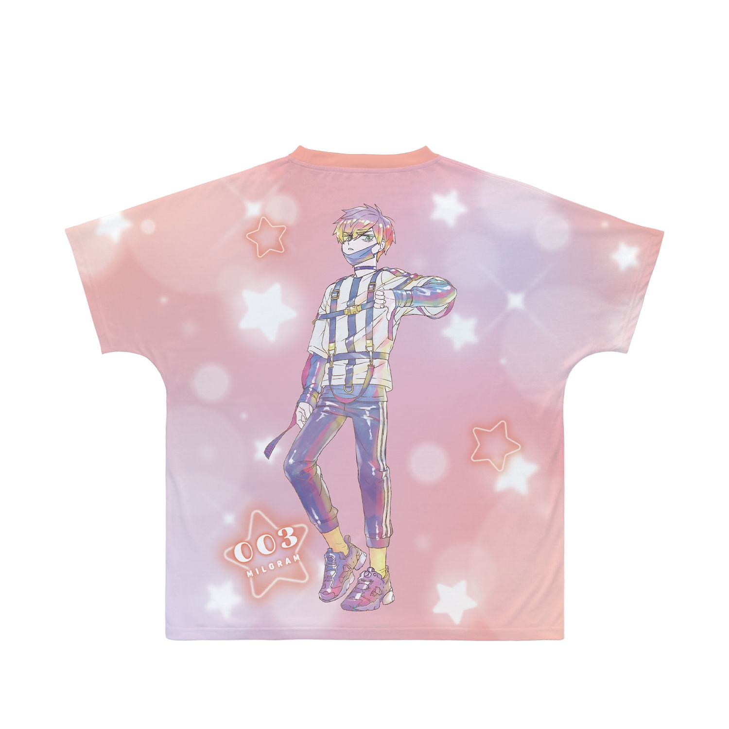 MILGRAM -ミルグラム- フータ Ani-Art KAWAII label フルグラフィックTシャツユニセックス(サイズ/XXXL) 画像 3 | AniSmile