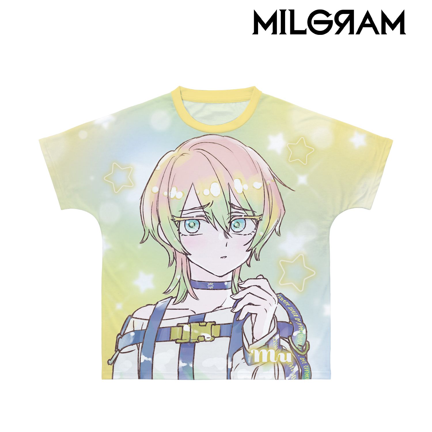 MILGRAM -ミルグラム- ムウ Ani-Art KAWAII label フルグラフィックTシャツユニセックス(サイズ/XS) 画像 2 | AniSmile