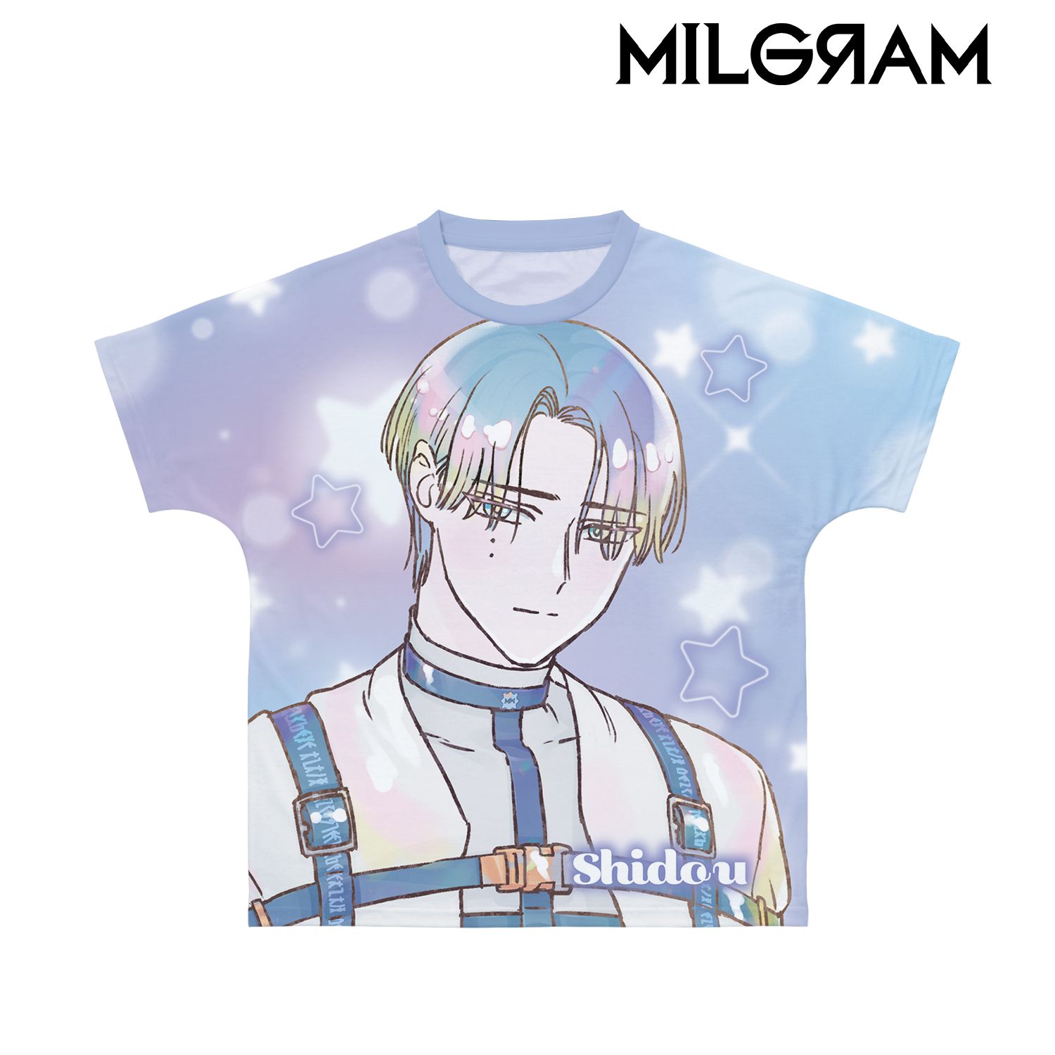 MILGRAM -ミルグラム- シドウ Ani-Art KAWAII label フルグラフィックTシャツユニセックス(サイズ/L) 画像 2 | AniSmile